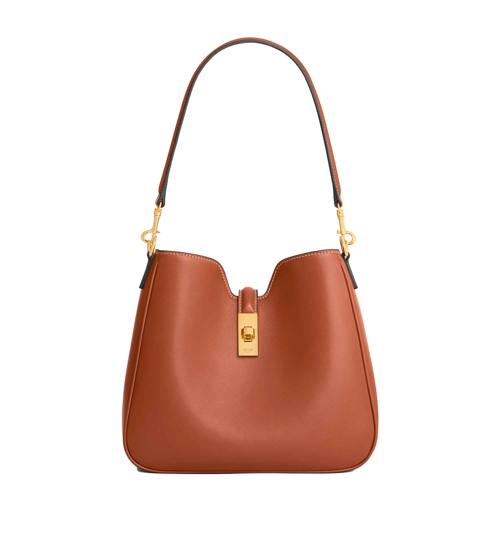 Small Camille 16 Soft Bag in Smooth Calfskin - Tan