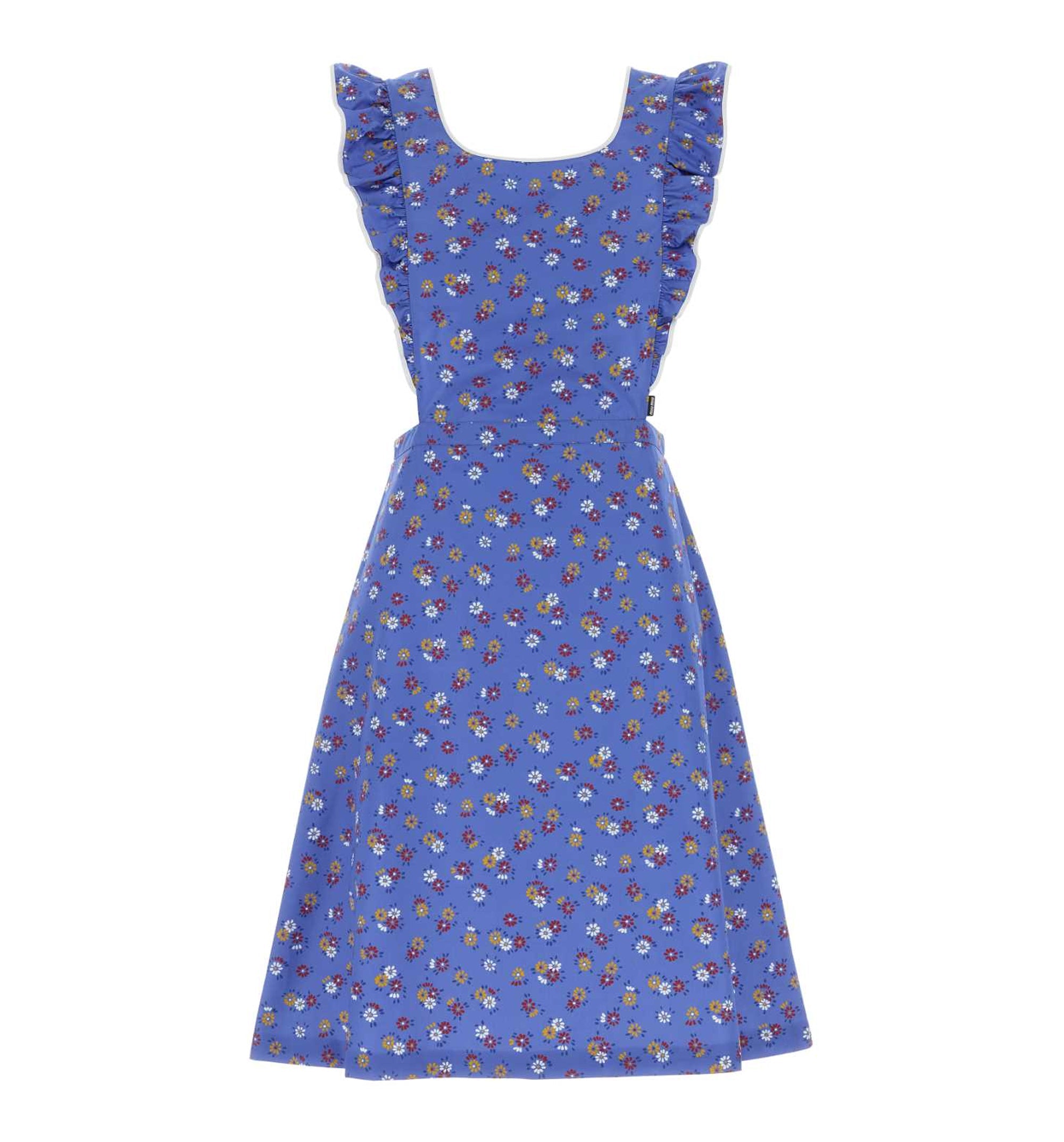 Printed Poplin Dress