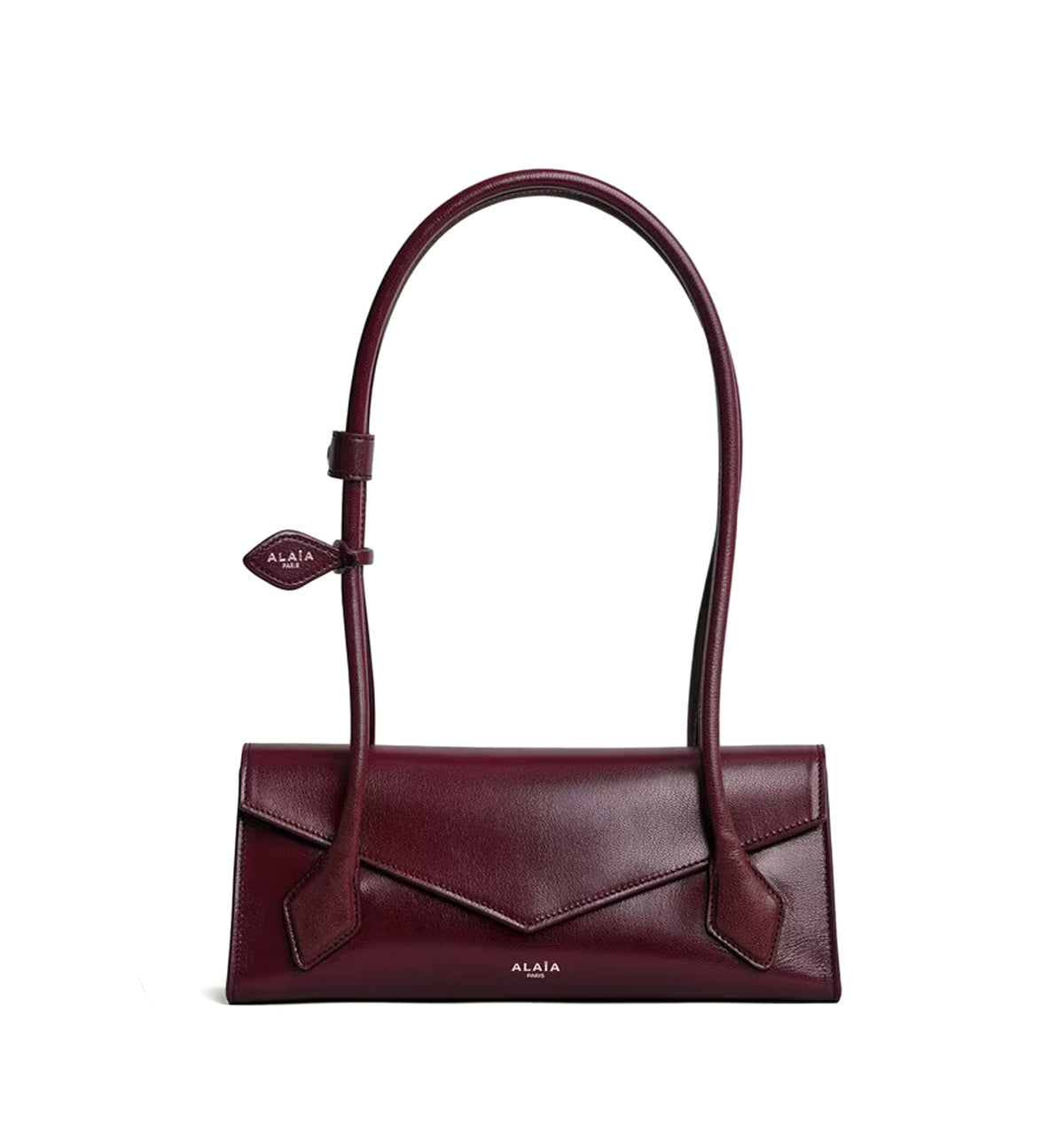 Le Teckel Flap Small Bag In Shiny Goatskin