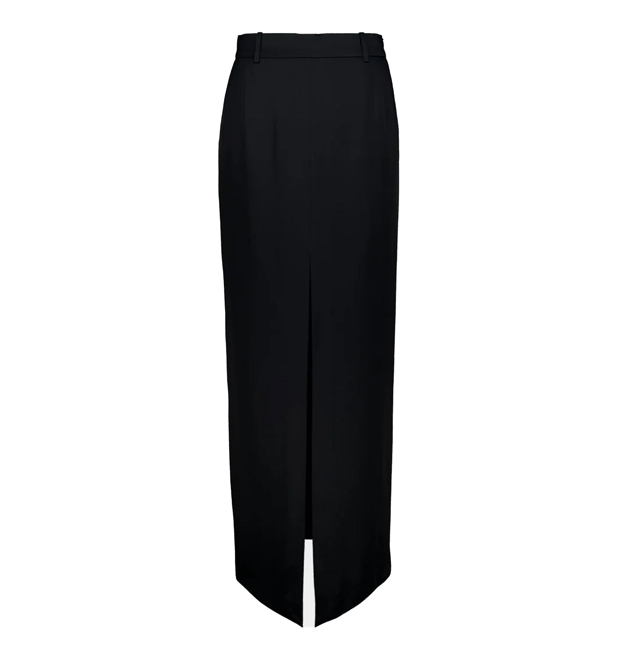 Crepe Envers Satin Tailored Skirt