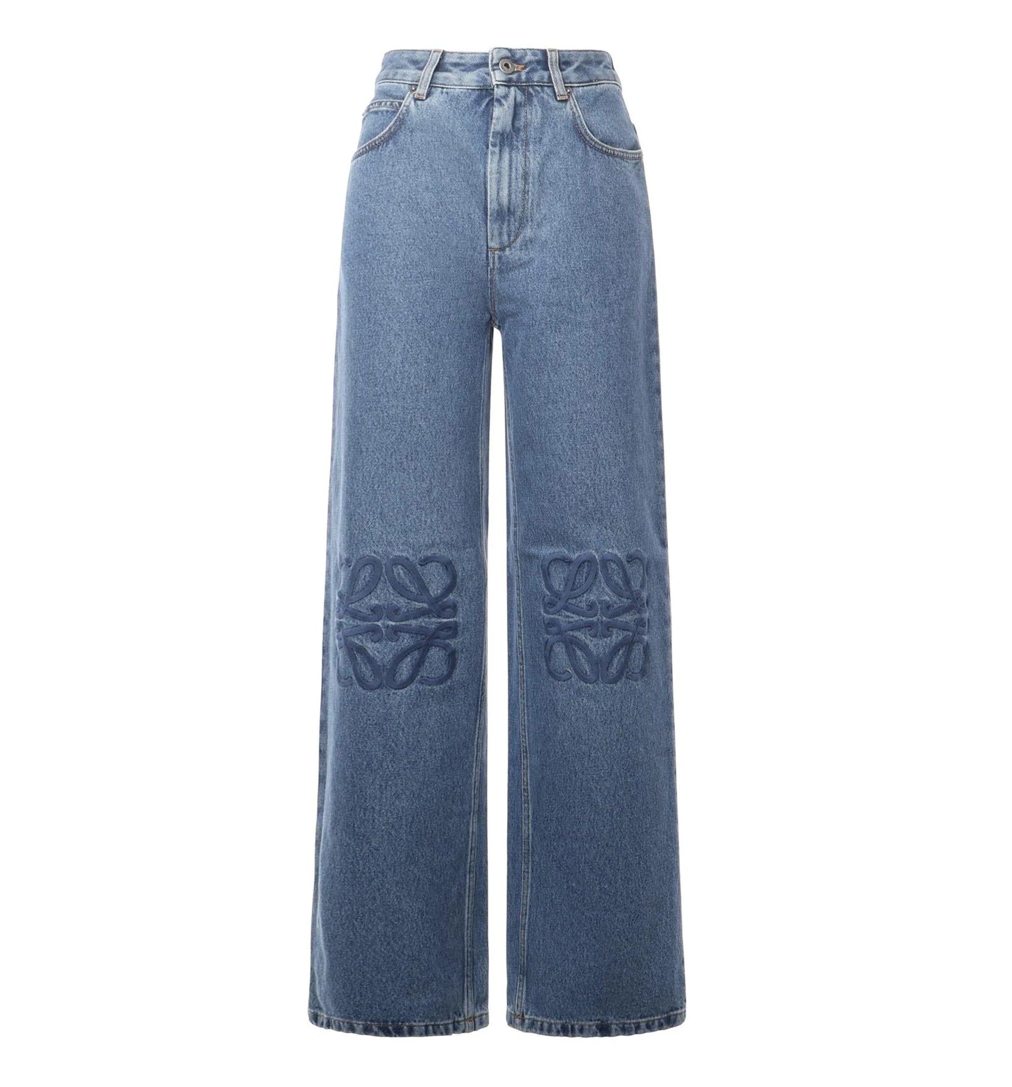 Anagram Baggy Jeans In Denim