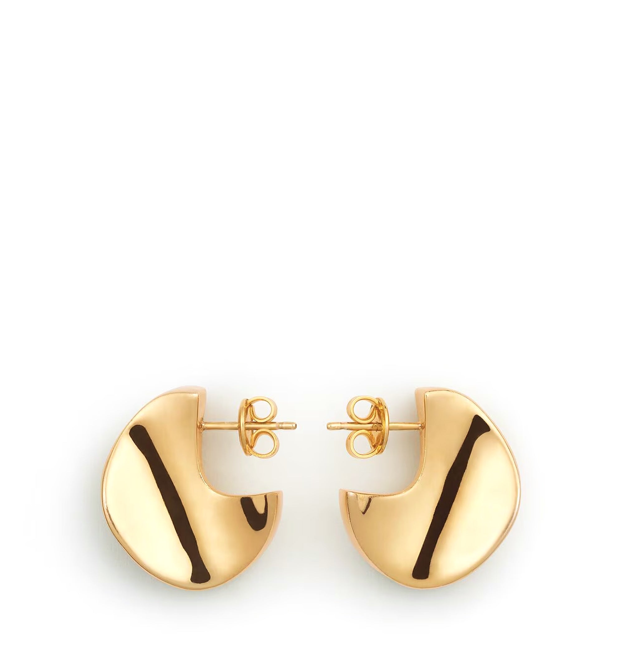 Small Disc Earrings