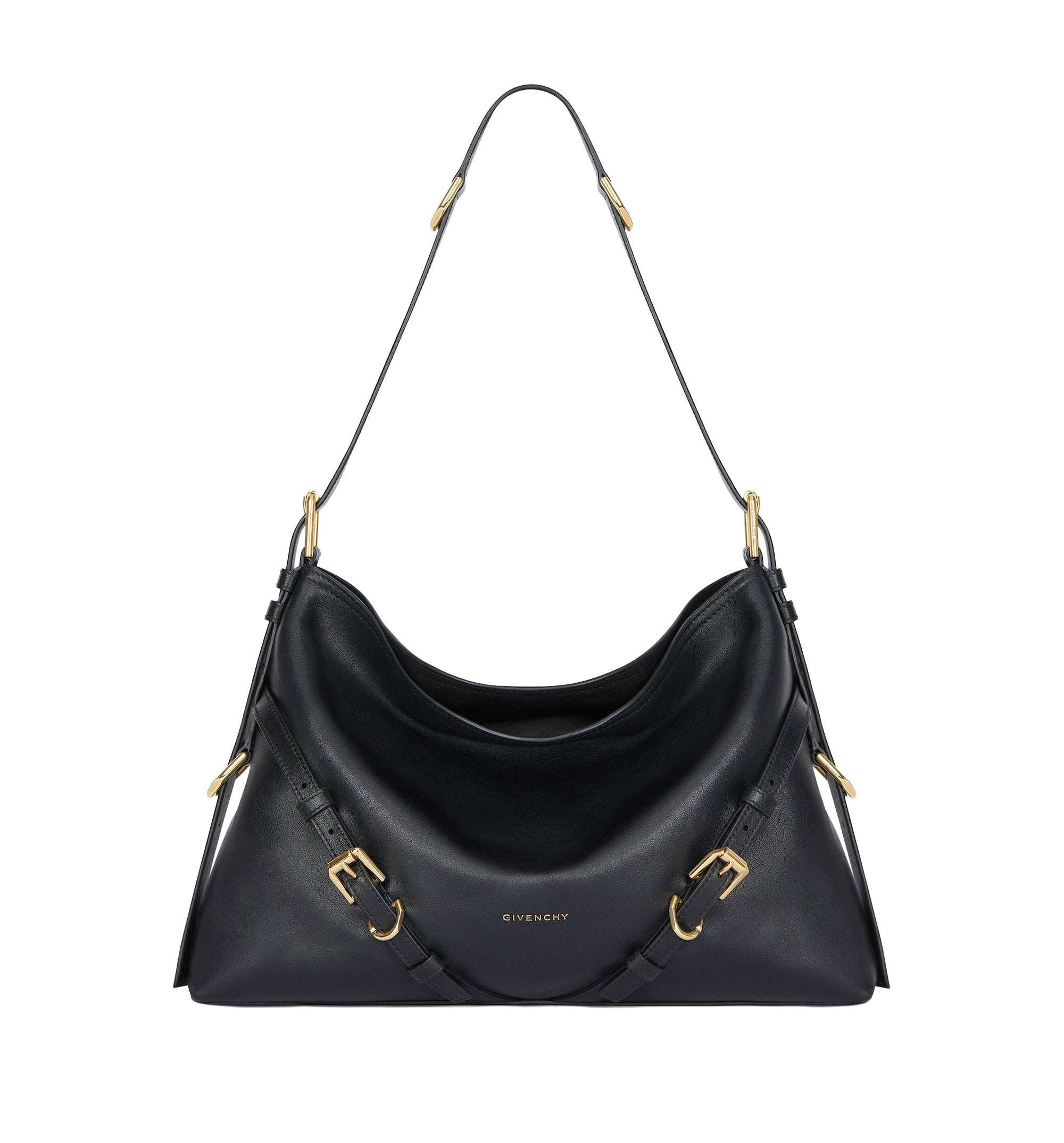 Medium Voyou Bag Shiny Leather