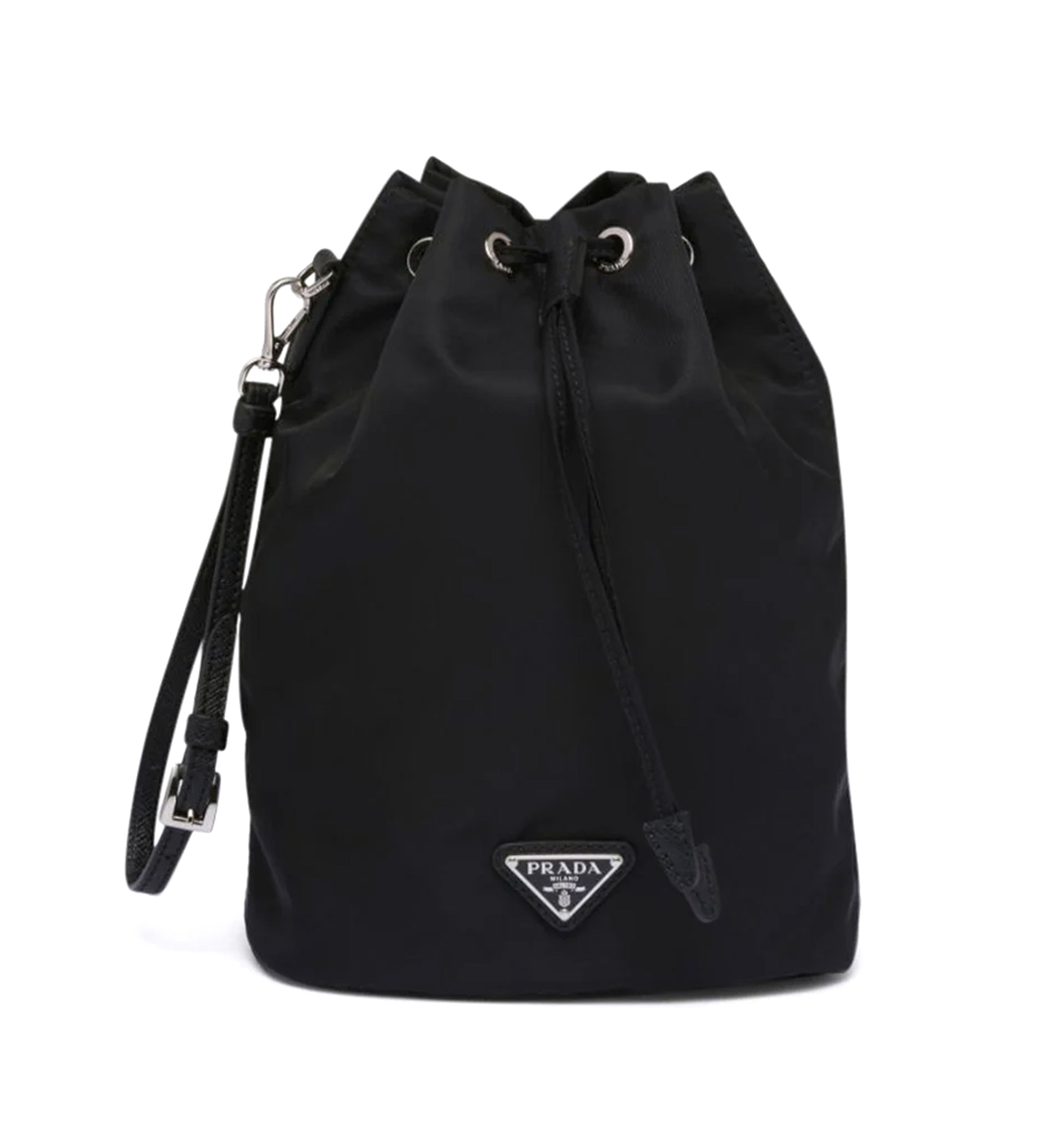 Re-Nylon Bucket Pouch - Black