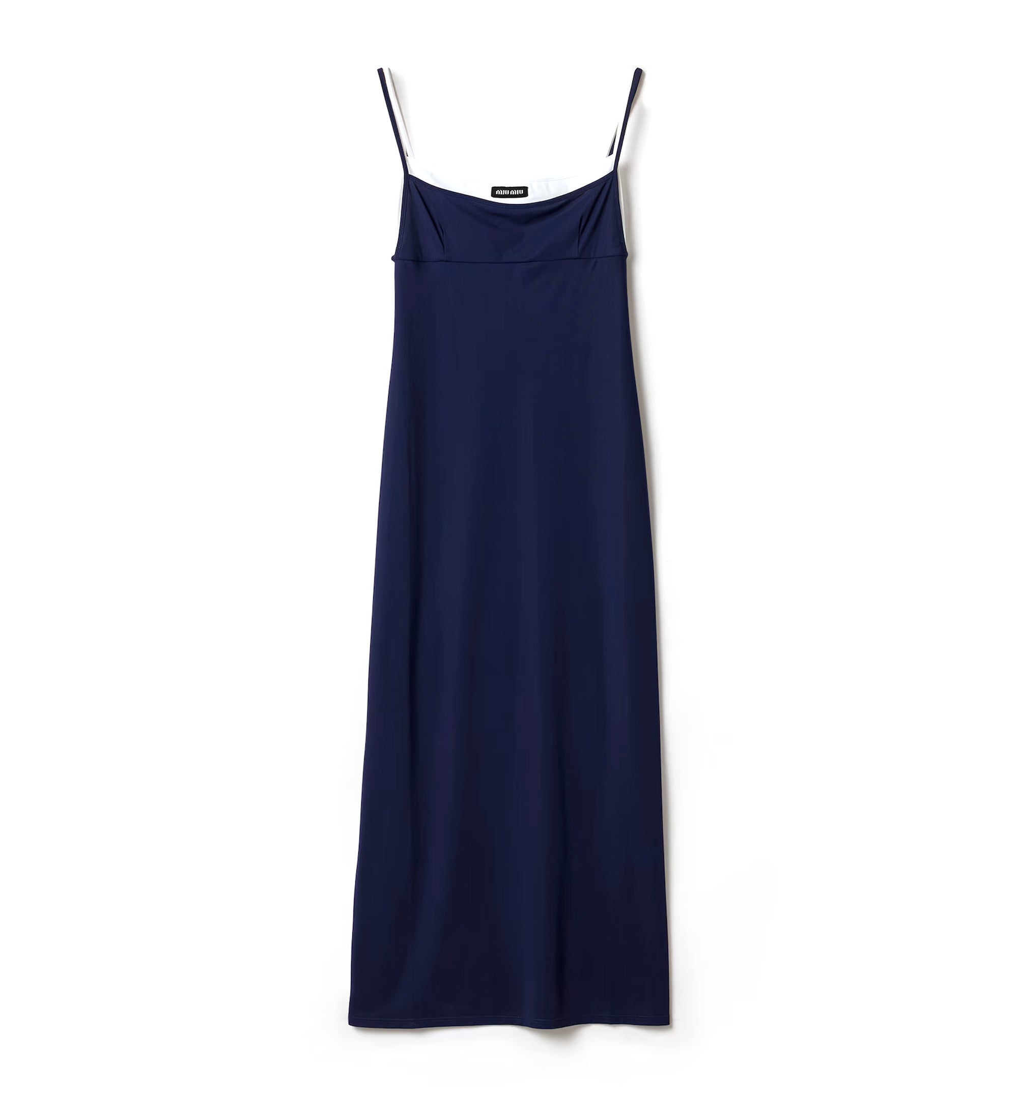 Stretch jersey midi-dress
