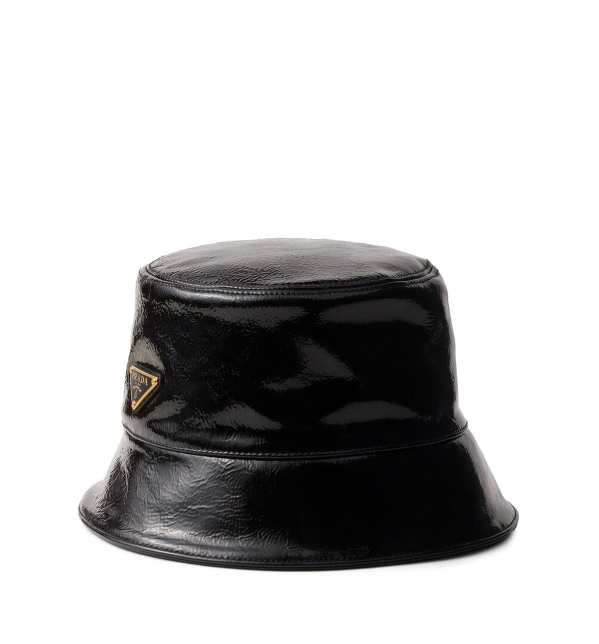 Leather bucket hat