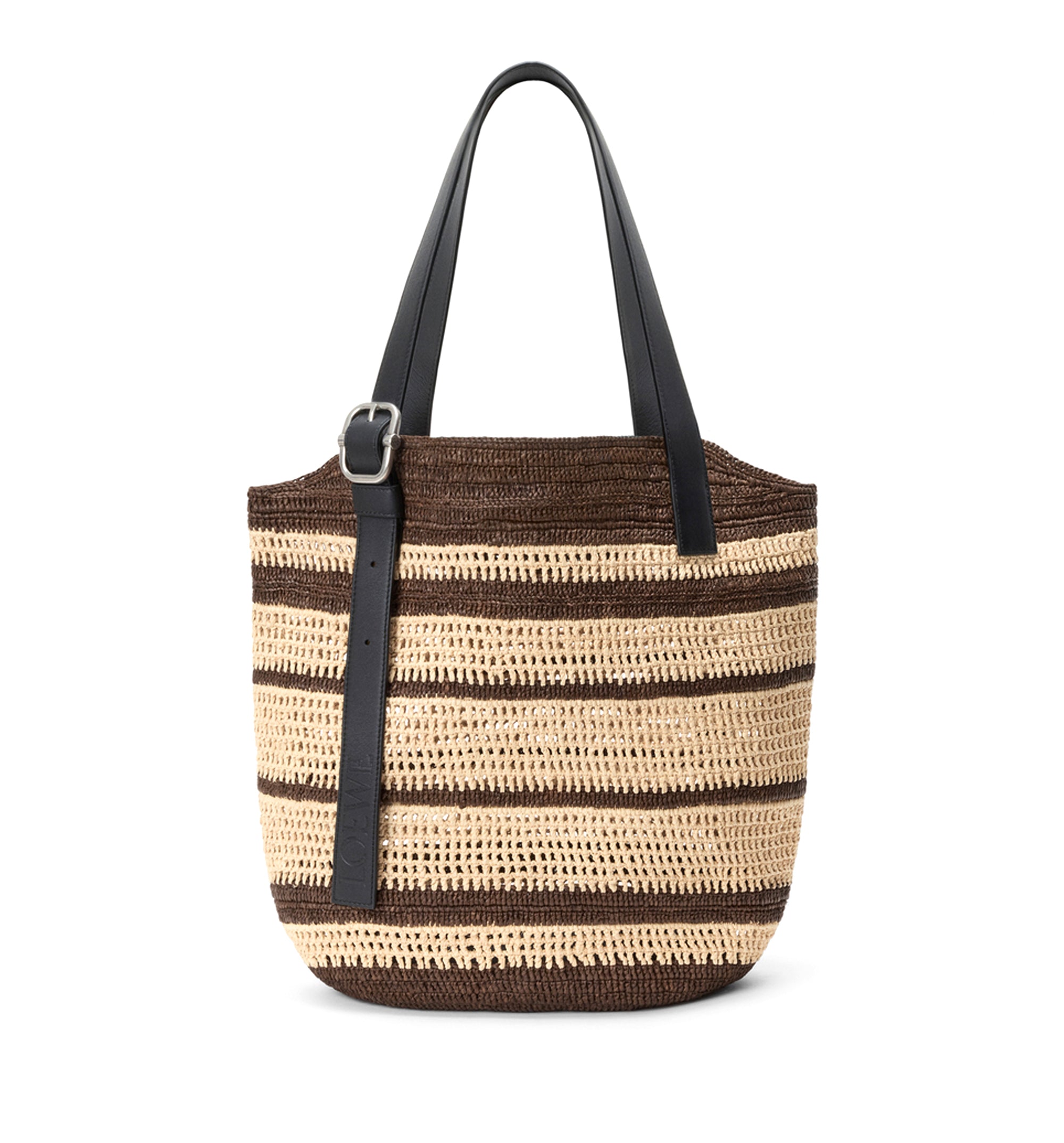 Loop Basket In Raffia