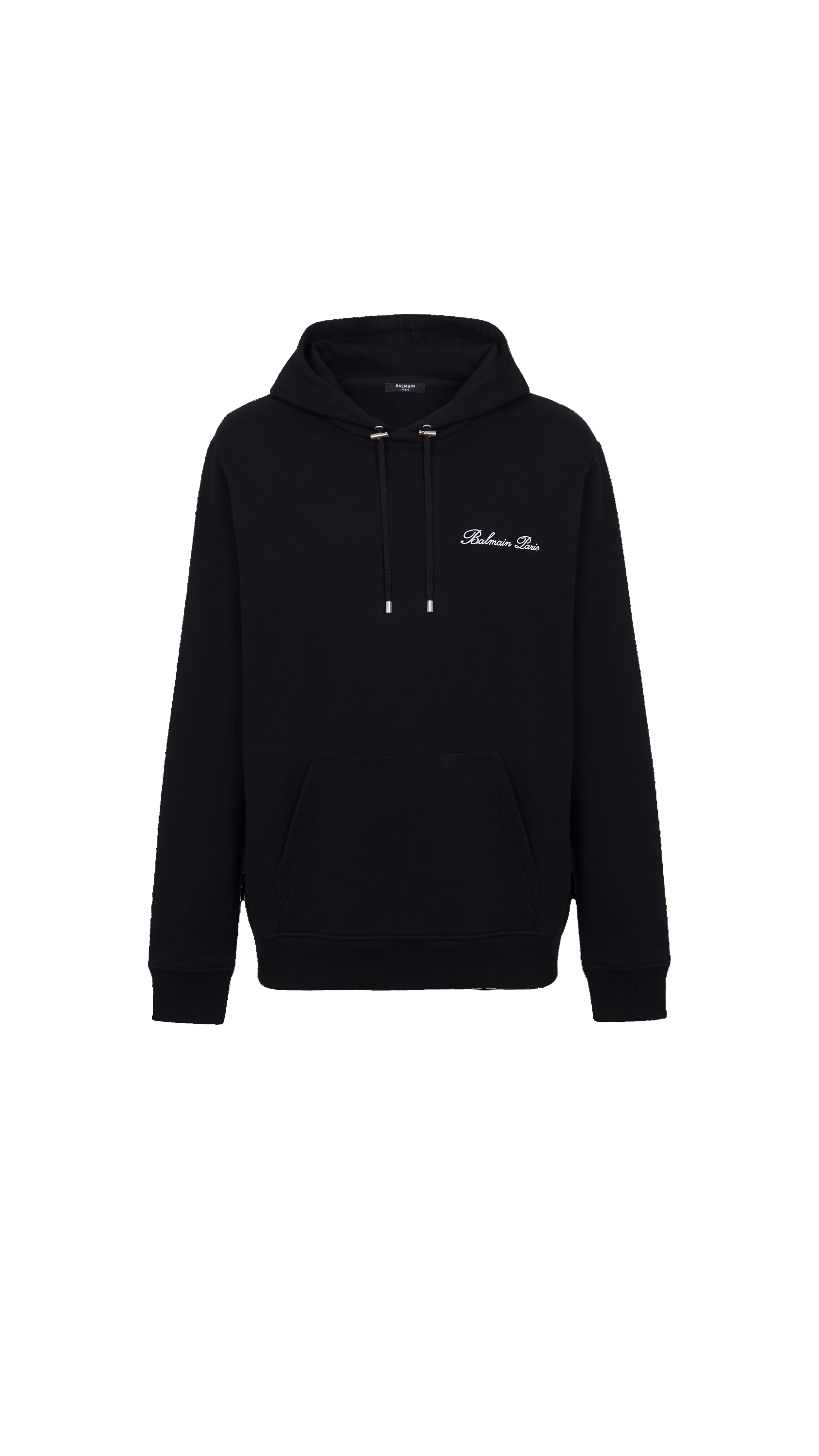 Balmain Signature Hoodie - Black