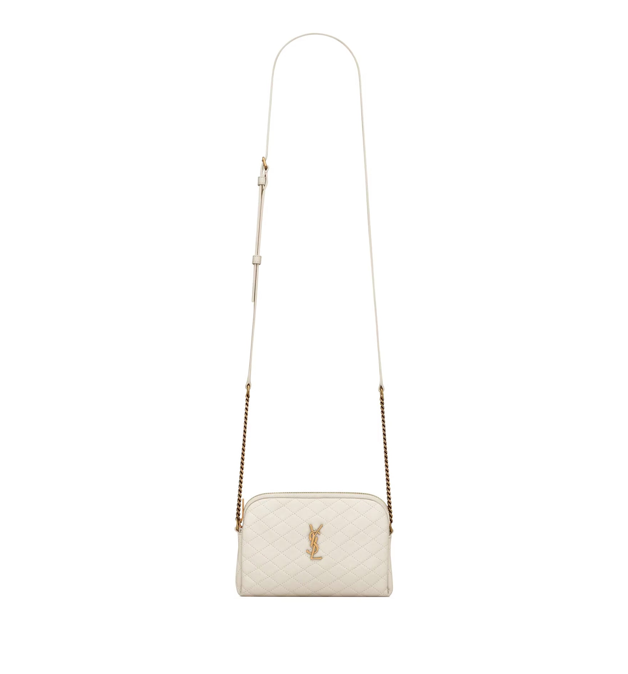 Gaby Zippered Pouch In Lambskin