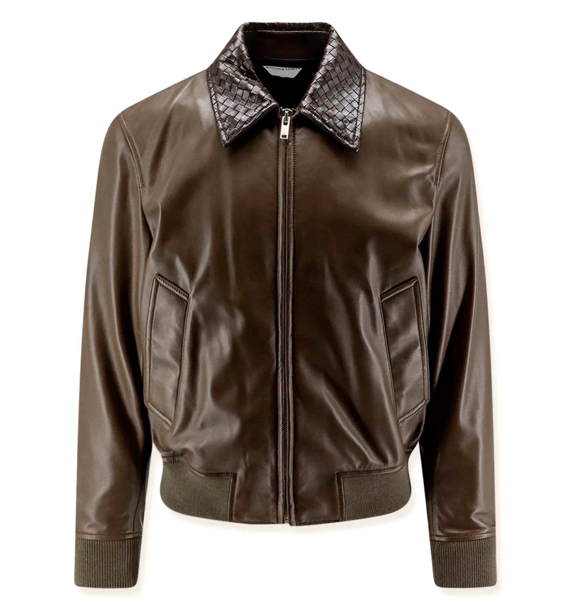 Shiny Leather Blouson