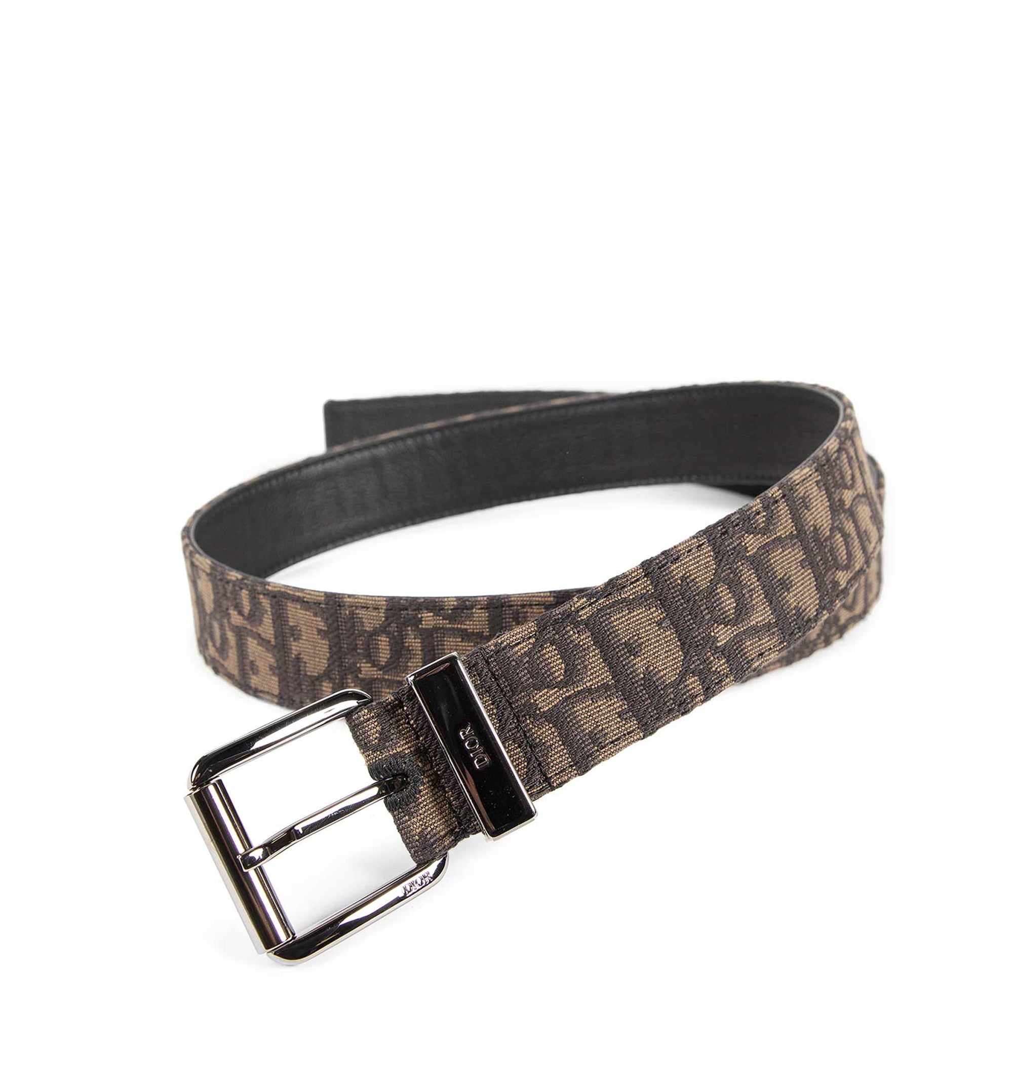 Men's Belt Dior Oblique Jacquard, 35 MM