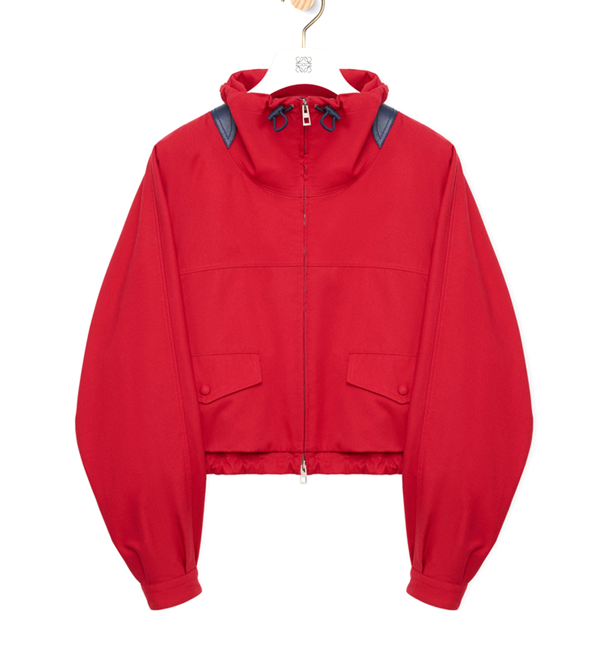 Jacket in cotton and silk
