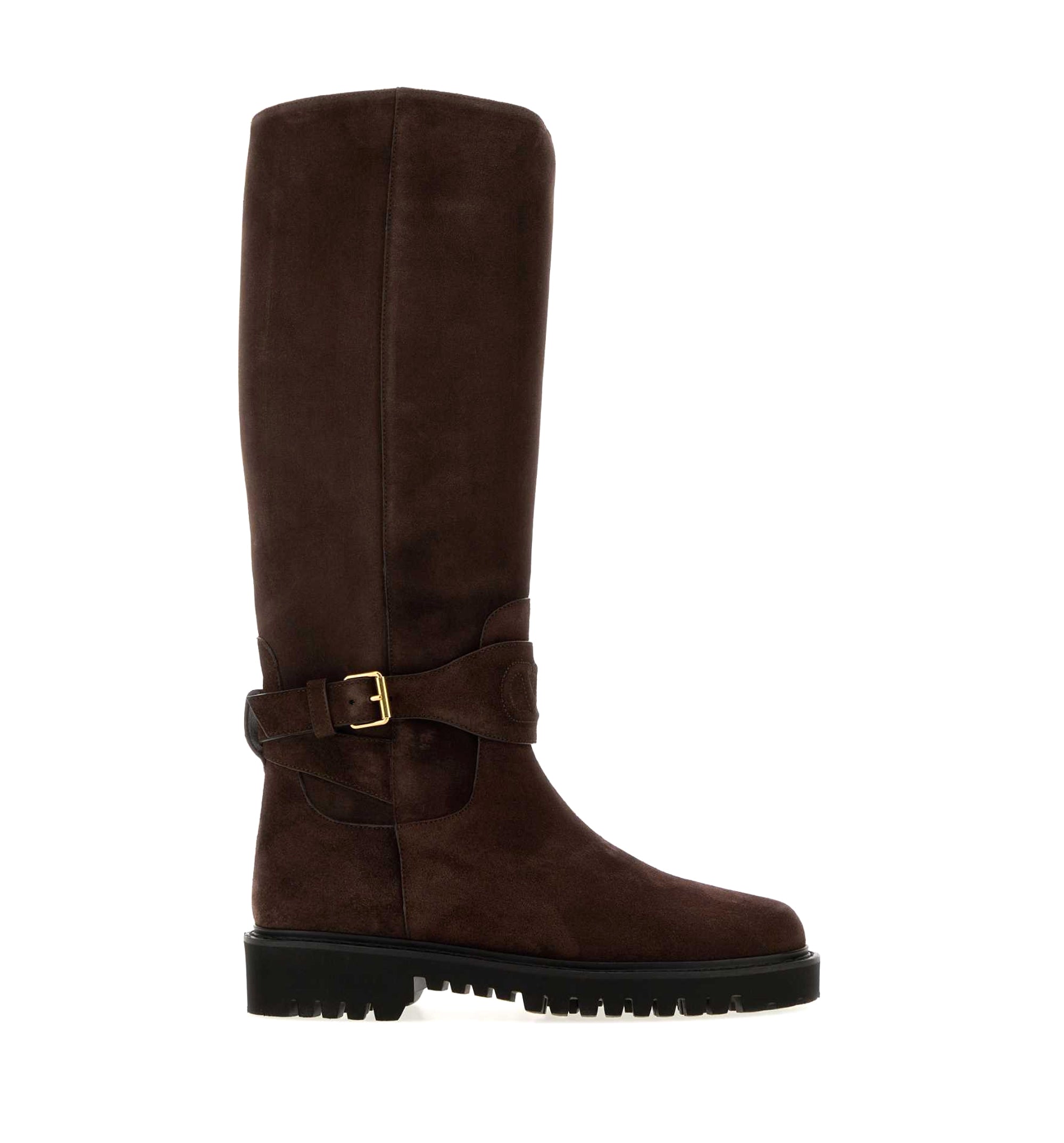 VLogo Signature Split Leather Boot 40Mm