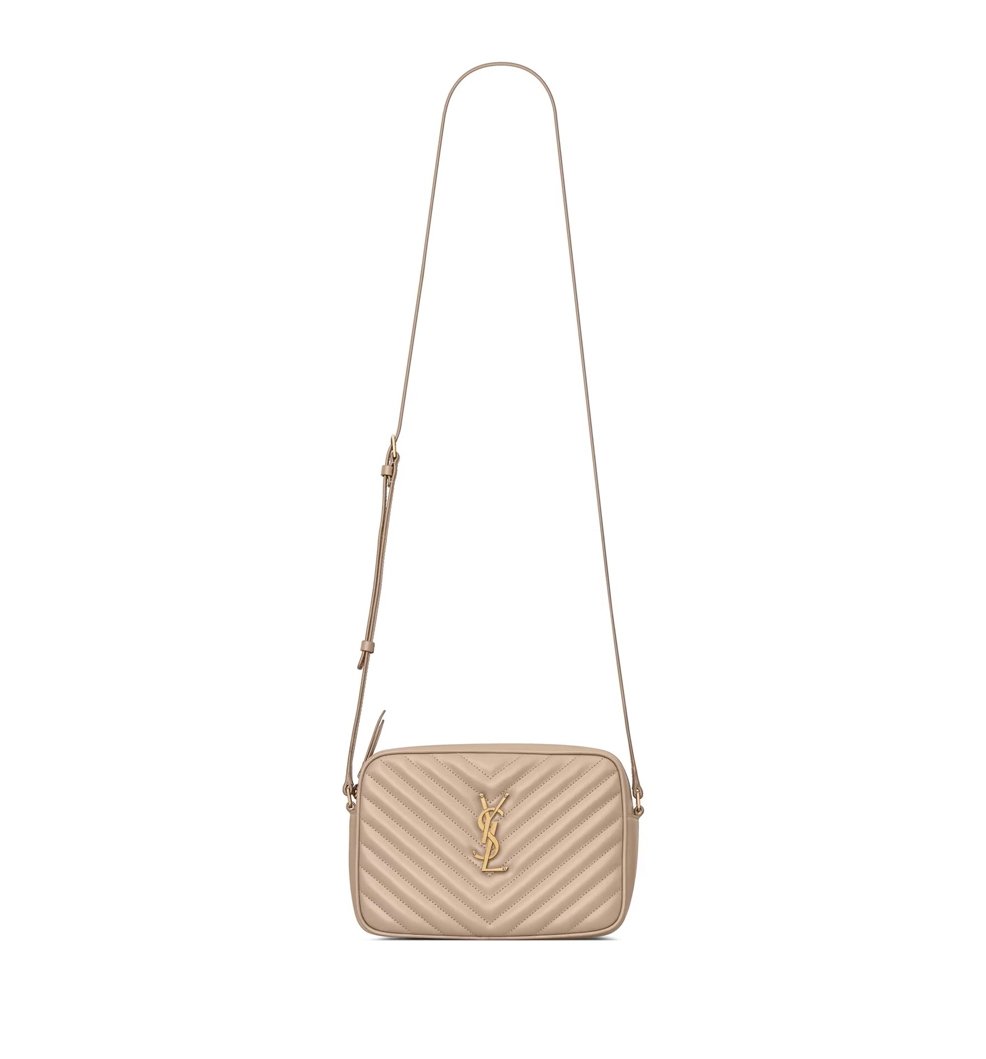 Lou Camera Bag In Quilted Leather