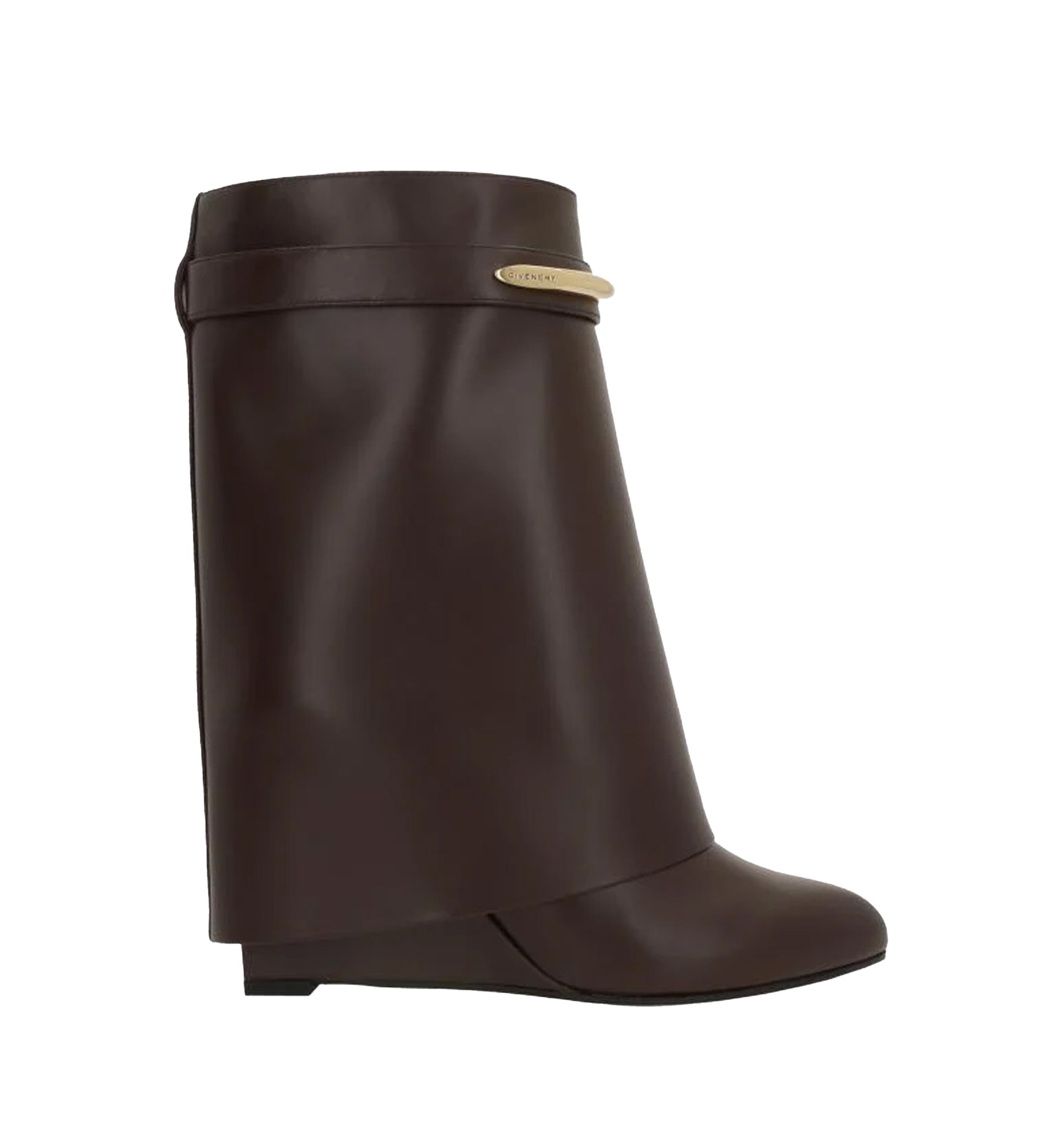 Shark Pinch Ankle Boots In Leather