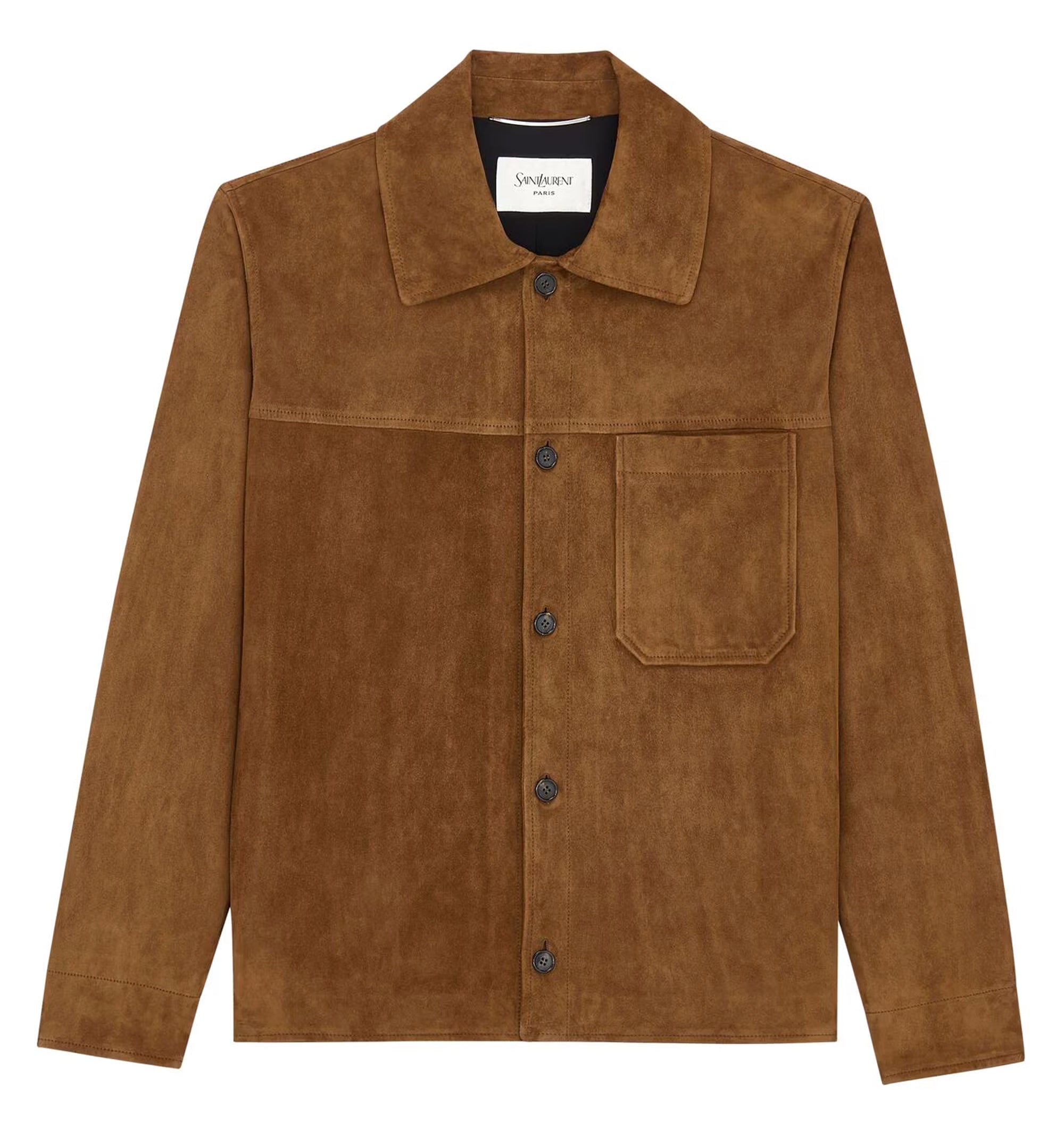 Overshirt In Suede