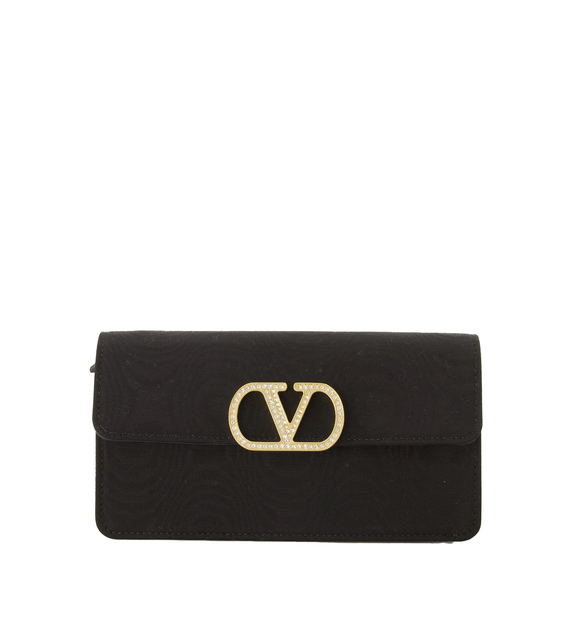 VLogo Signature Chain Wallet in Moiré Fabric