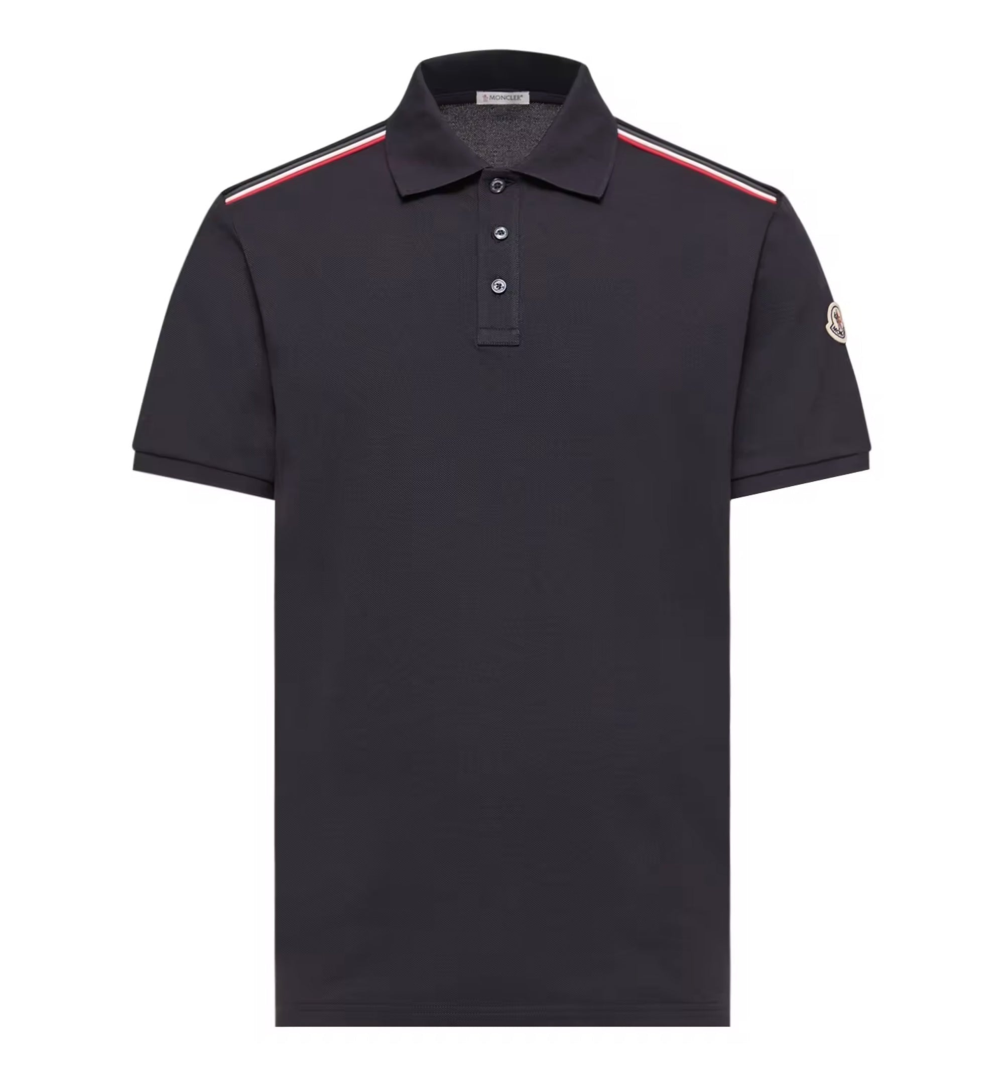 Tricolor-Trimmed Cotton Piqué Polo Shirt