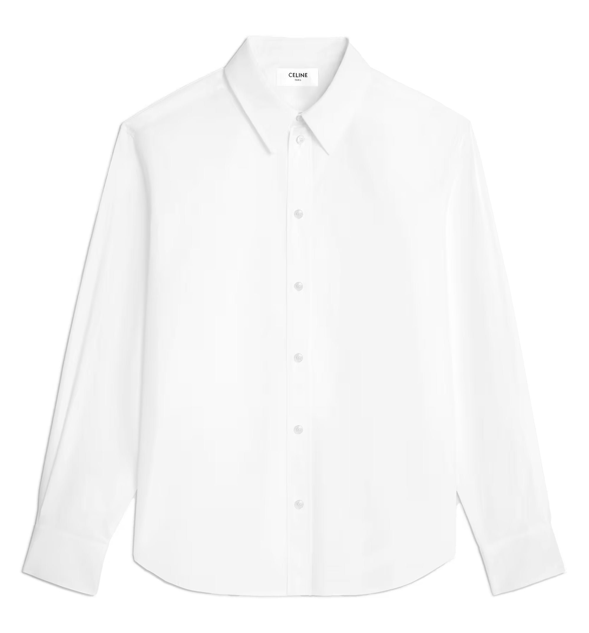 Relaxed Shirt in Cotton Poplin