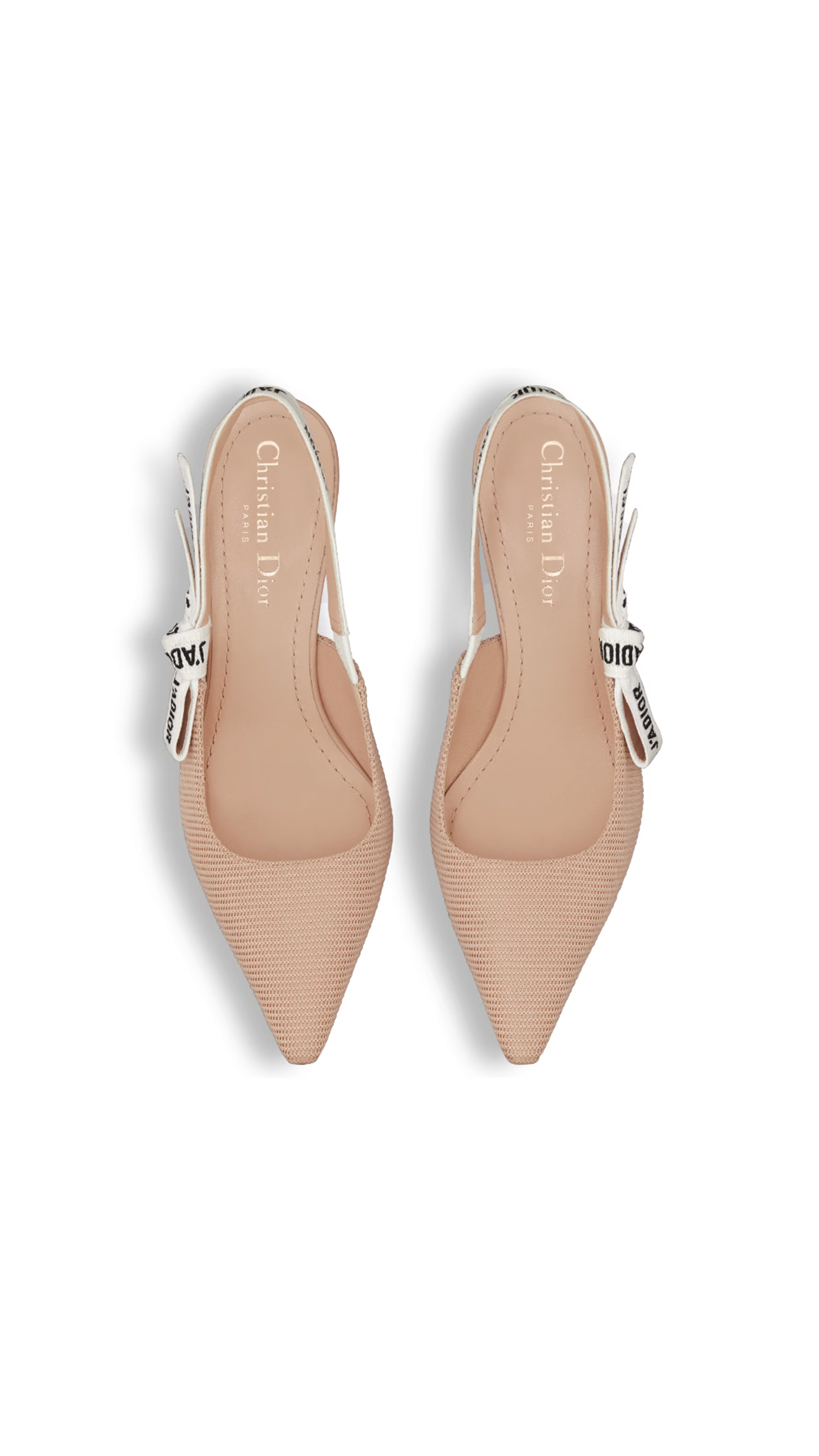 J'Adior Slingback Pump - Beige/White