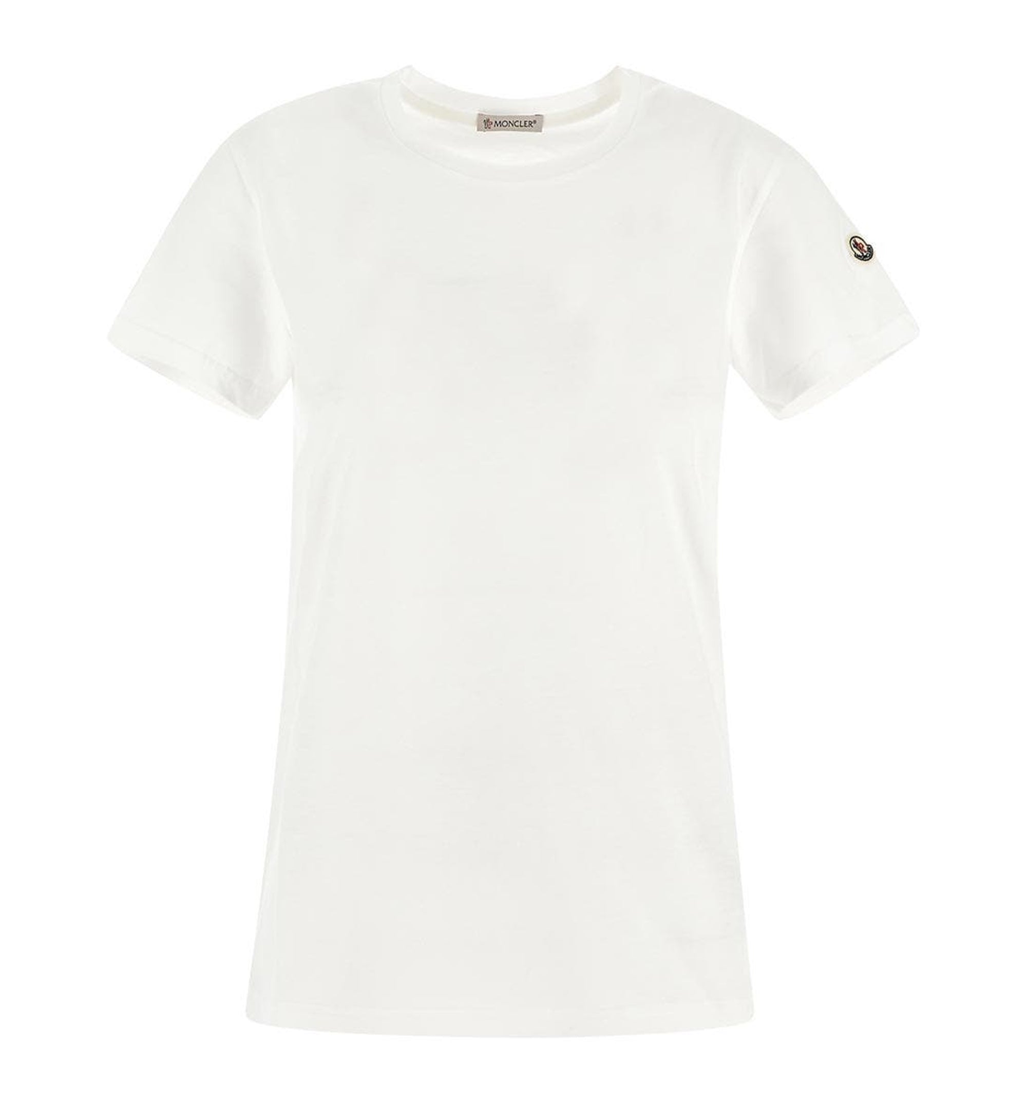 Logo Patch Cotton T-Shirt