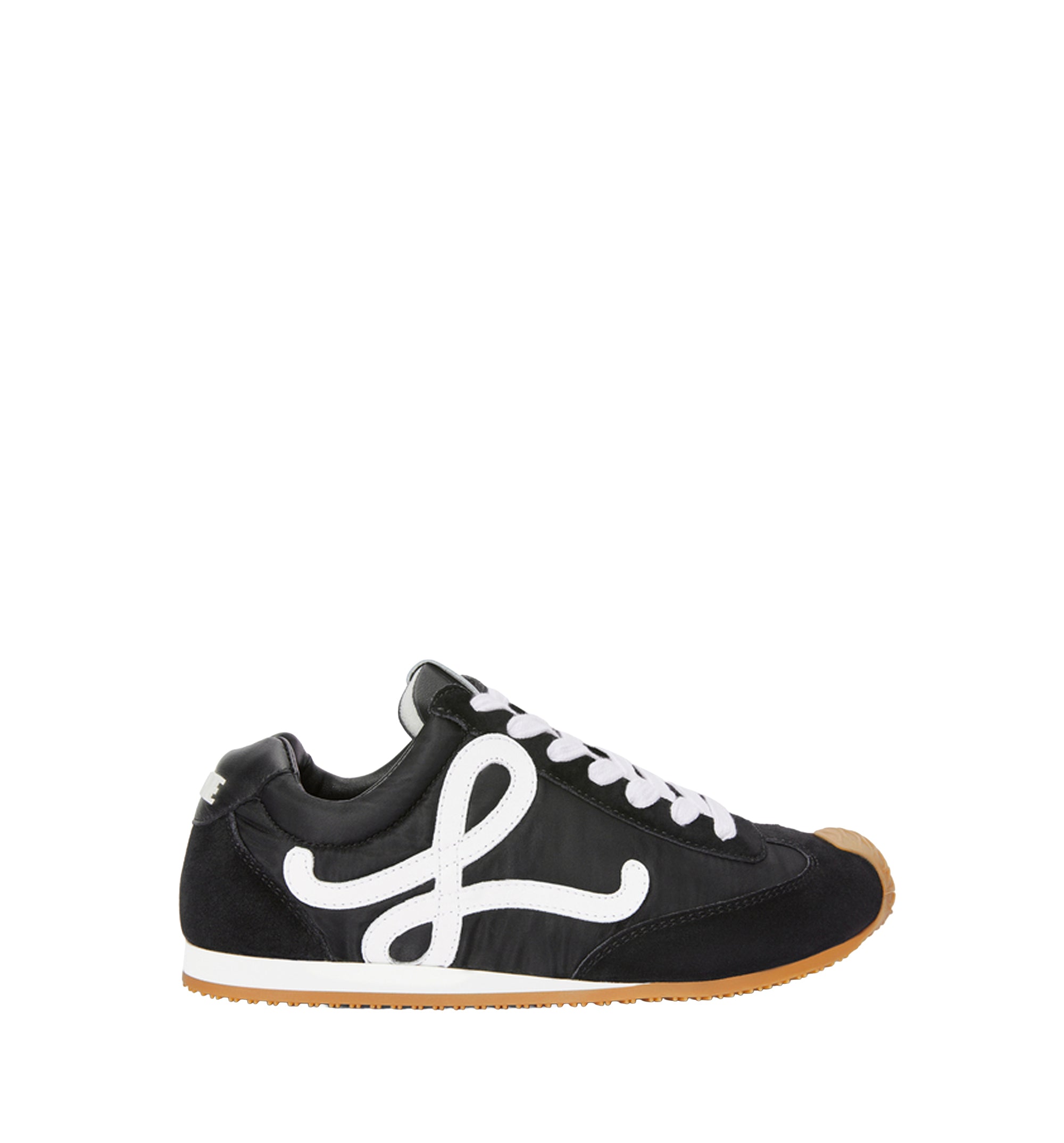 Ballet Runner 2.0 in Nylon and Calfskin