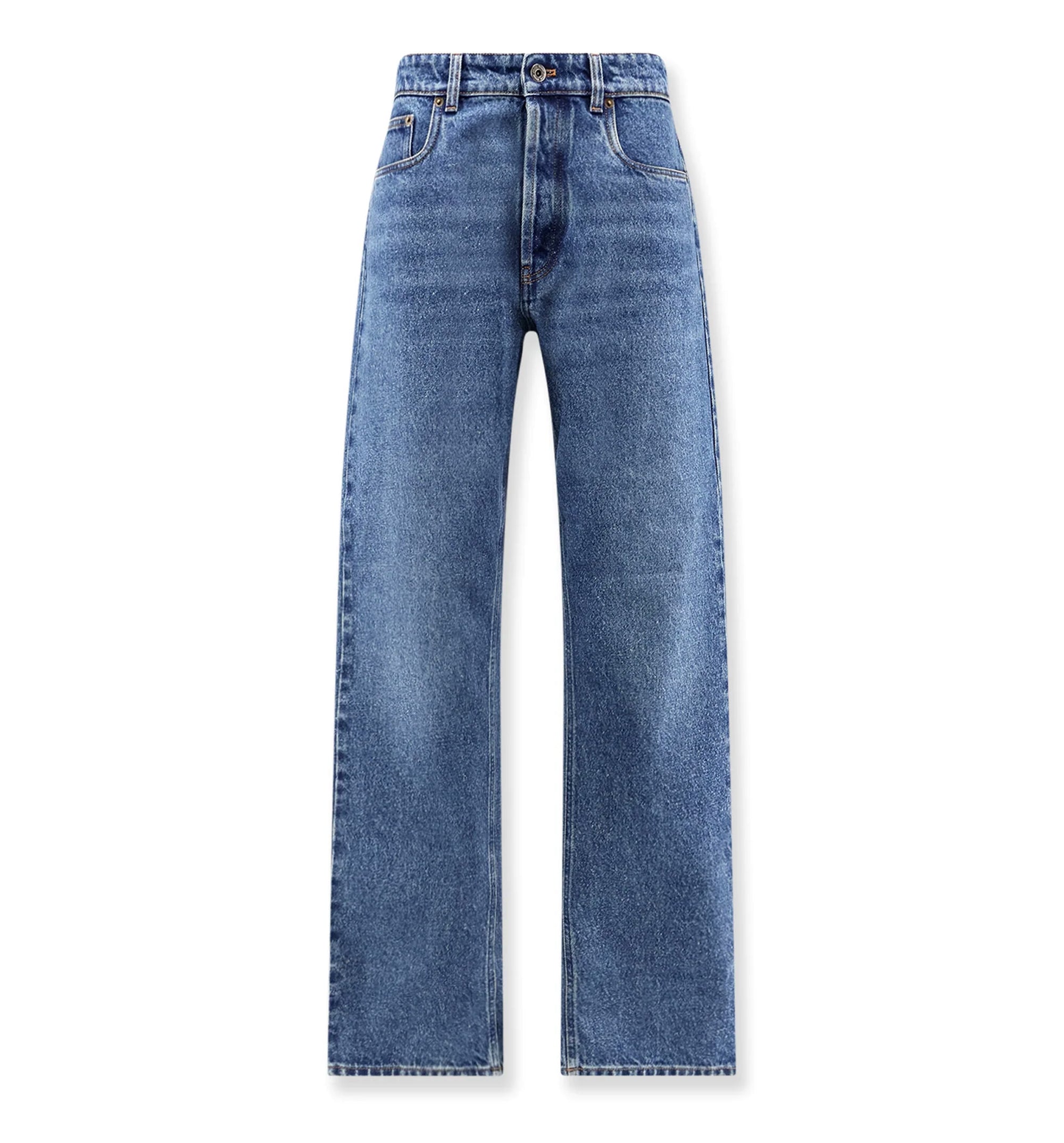 Five-pocket denim jeans