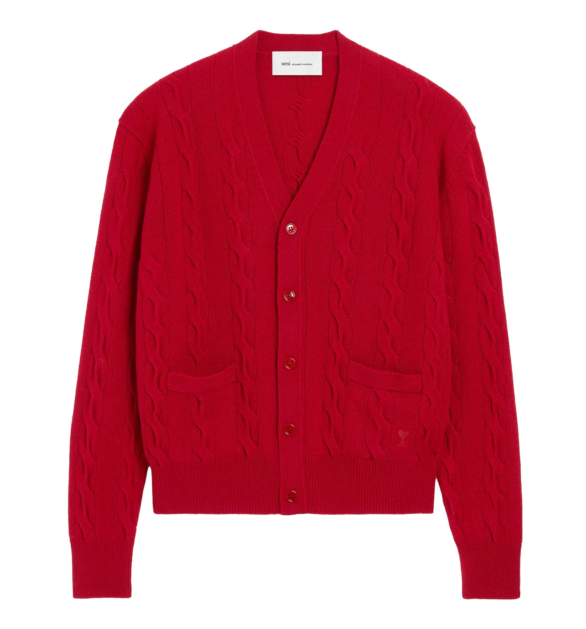 Cable Wool Cardigan