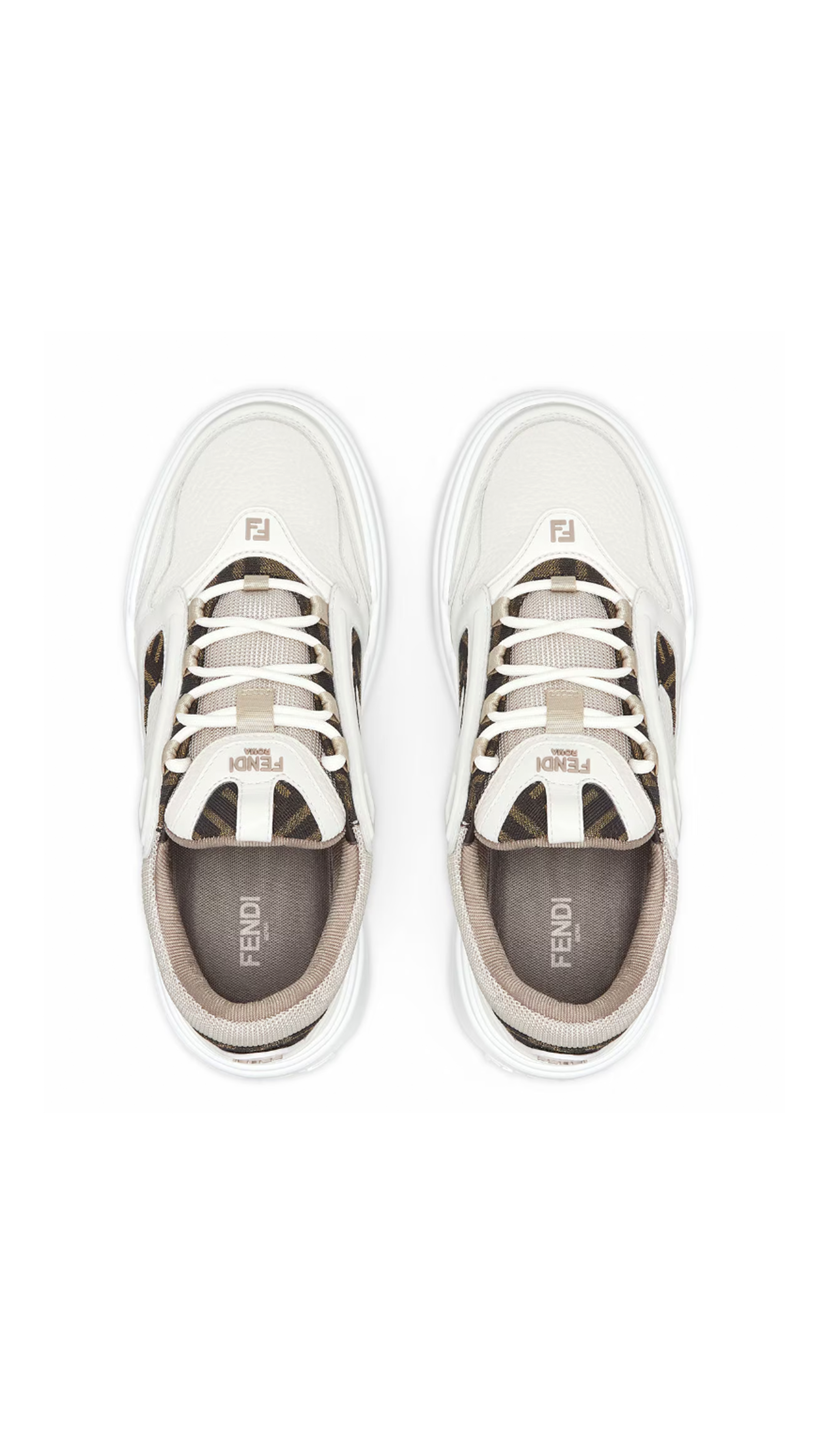 Fendi Force sneakers - White/Beige