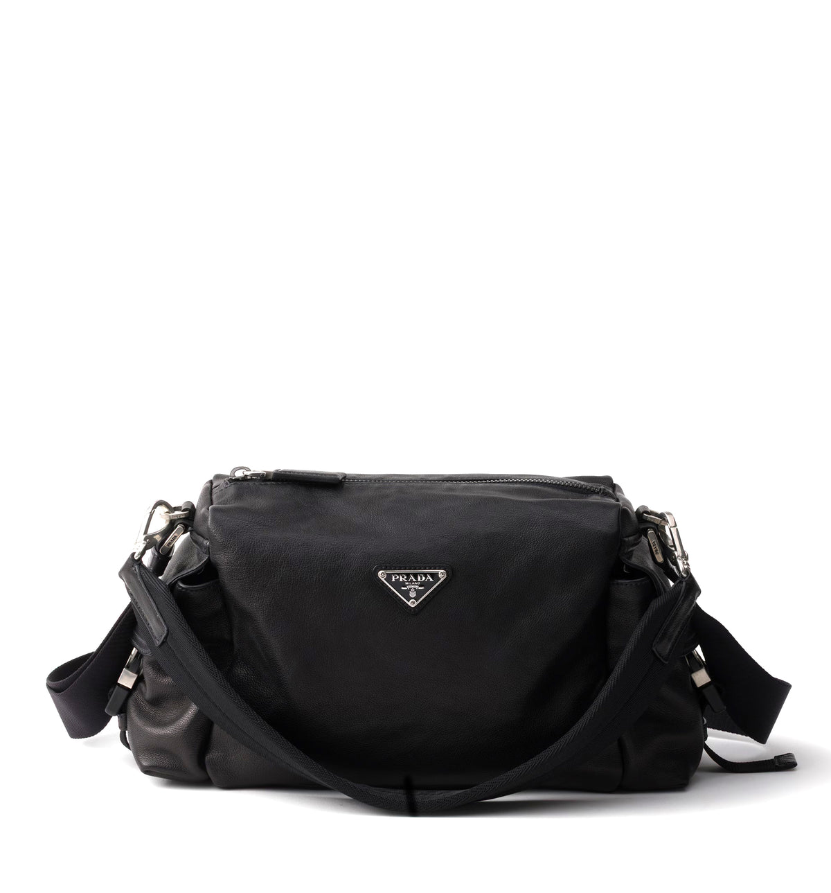 Prada Explore leather bag