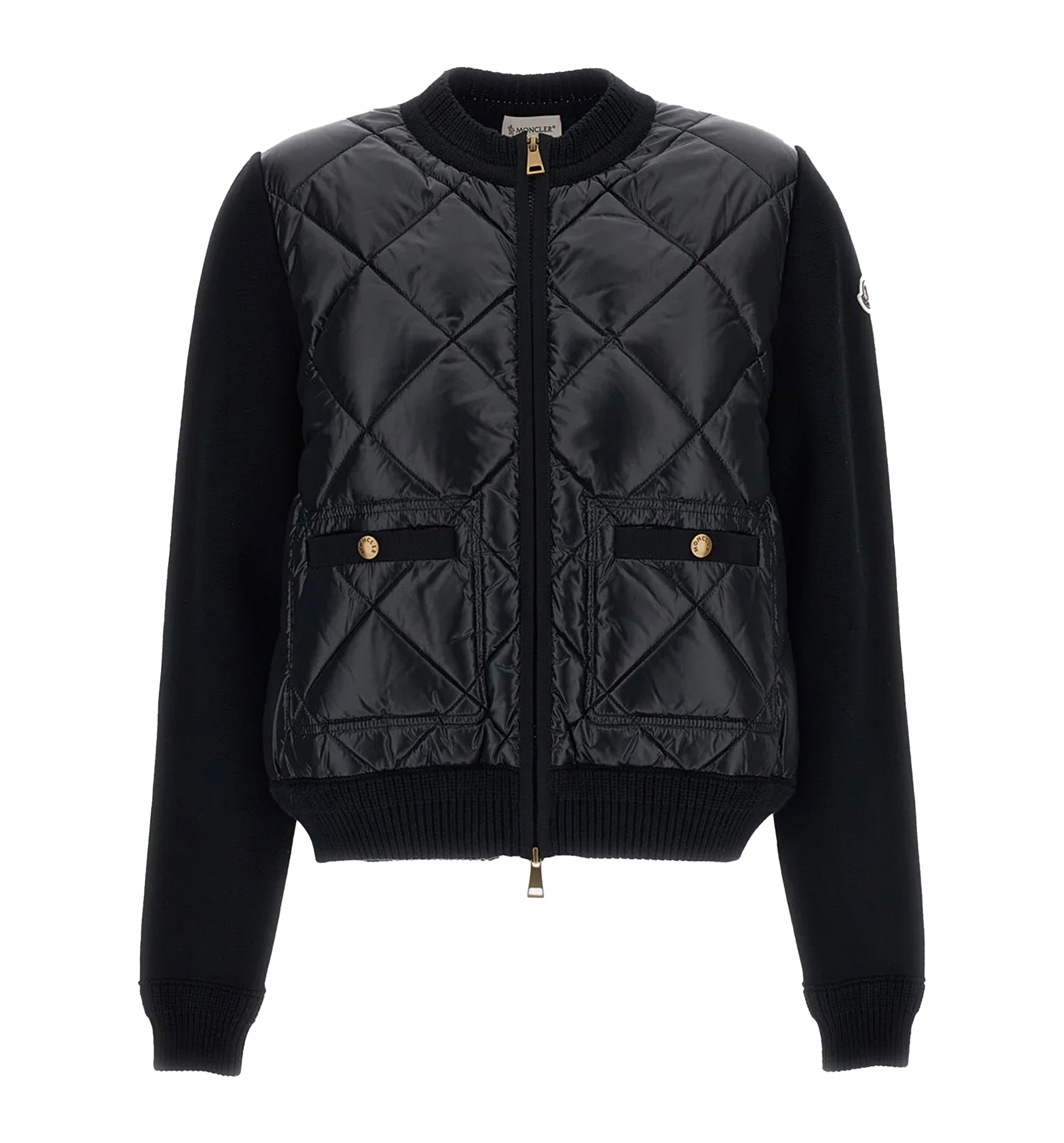 Quilted Cotton Cardigan