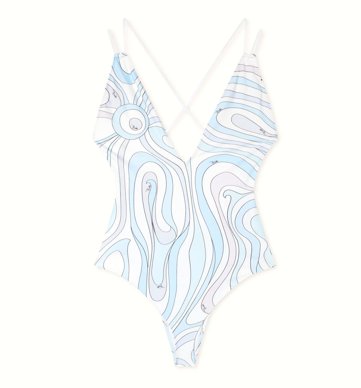 Marmo Print Swimsuit
