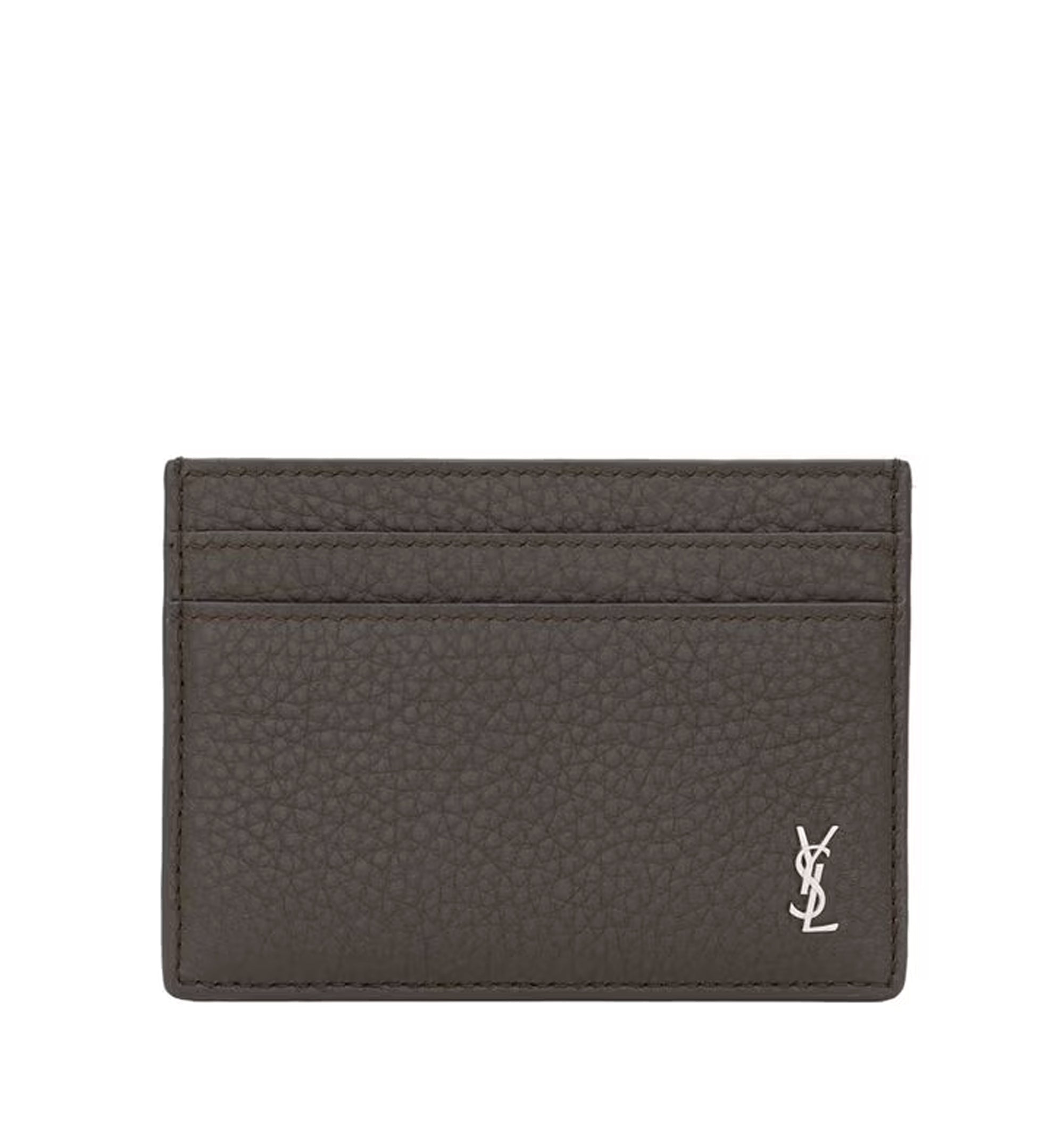TINY CASSANDRE card case in grained leather