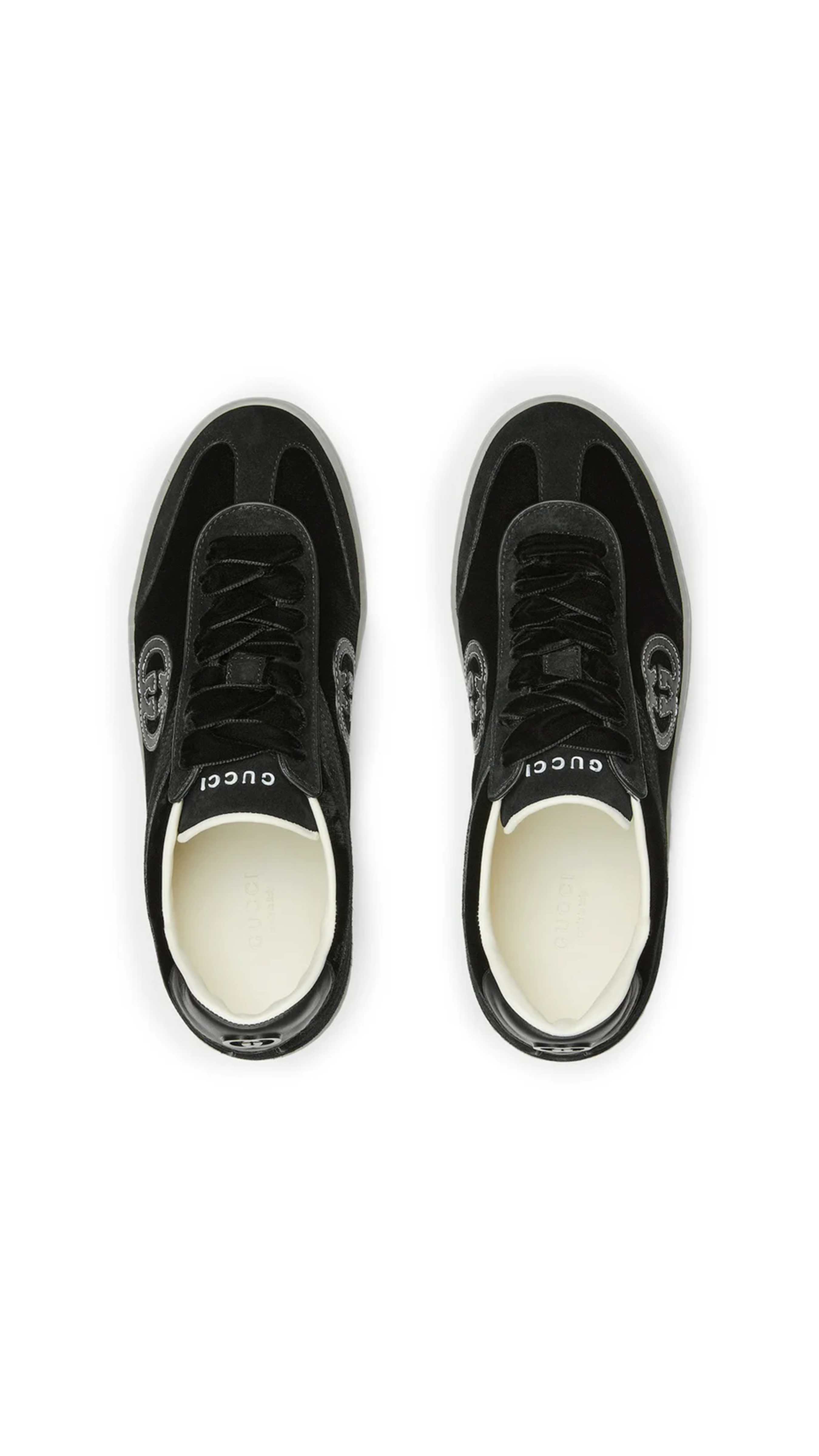 G75 Velvet Sneakers - Black