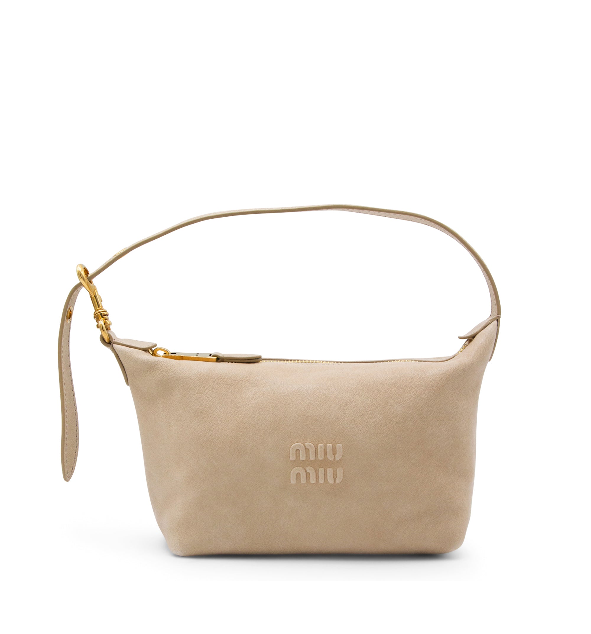Nappa leather pouch