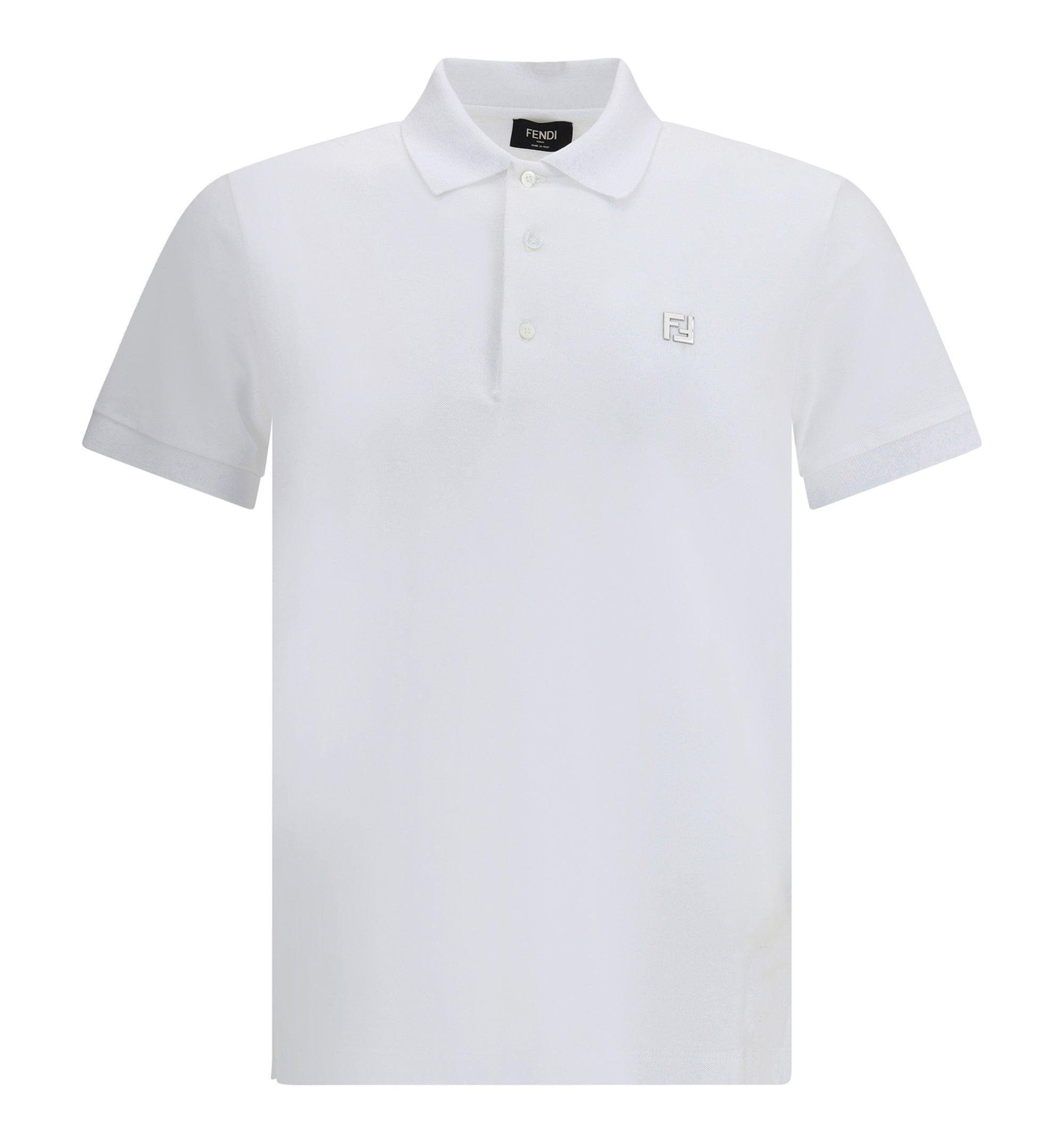 Fendi FF Cotton Piqué Polo