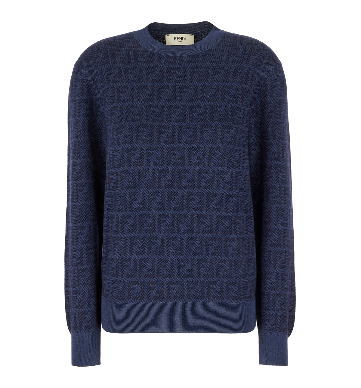 Fendi All-Over Monogram Knitted Sweater