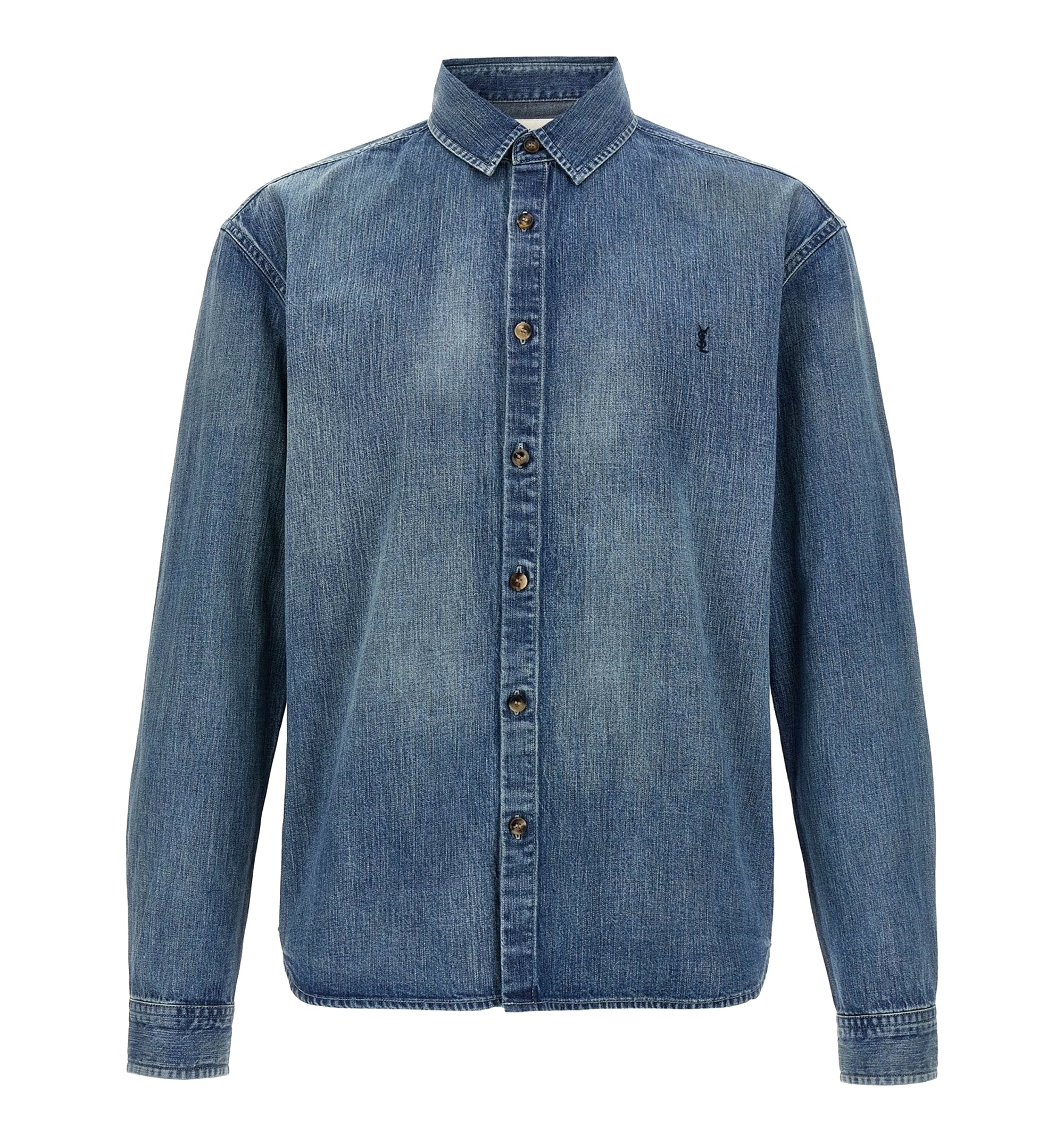 Cassandre Shirt In Day Blue Denim
