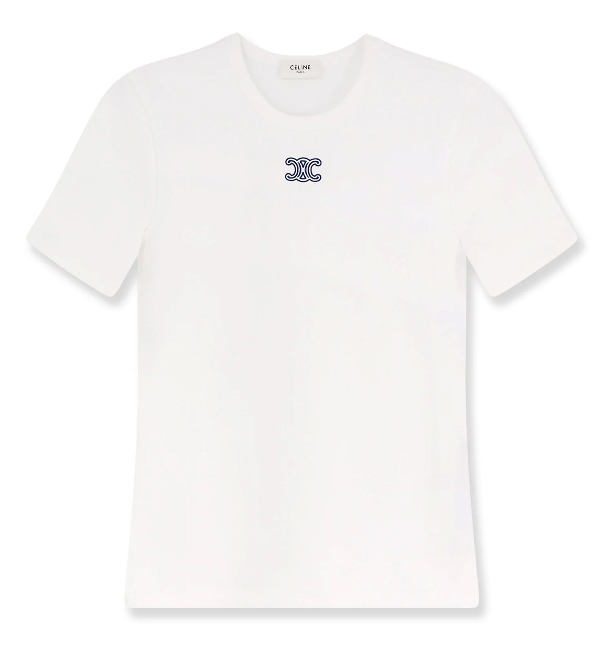 Triomphe T-Shirt In Ribbed Cotton Jersey