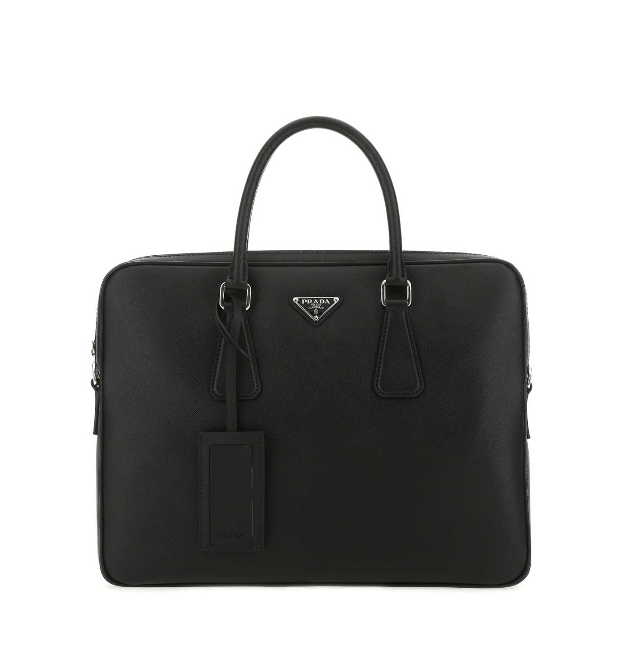 Saffiano Leather Work Bag