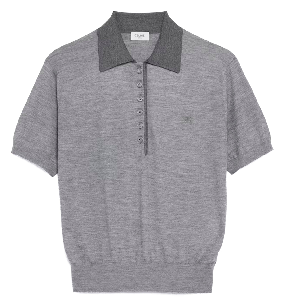 Polo Sweater In Fine Cashmere Silk
