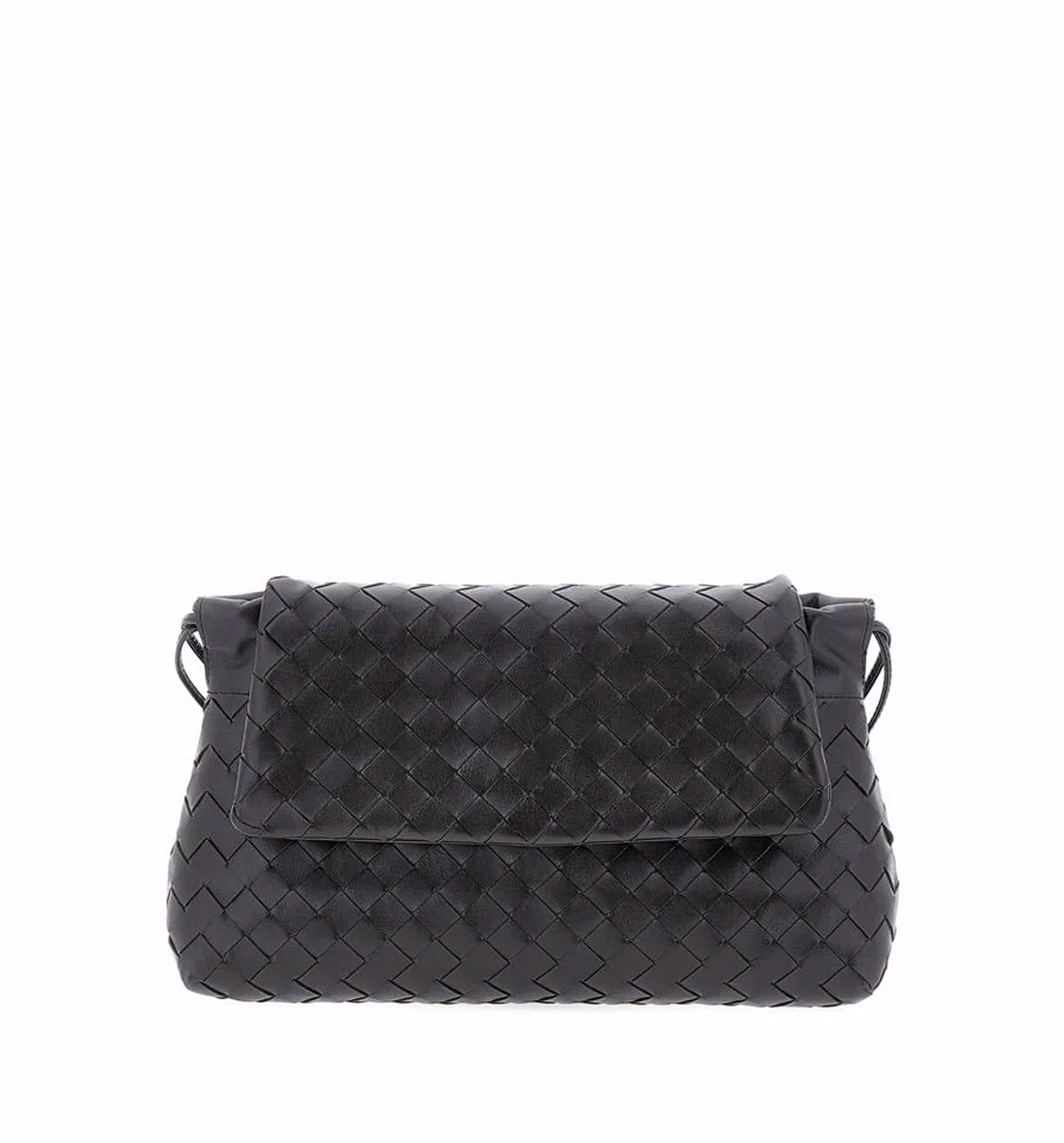 Dustbag Intrecciato Leather Pouch Bag