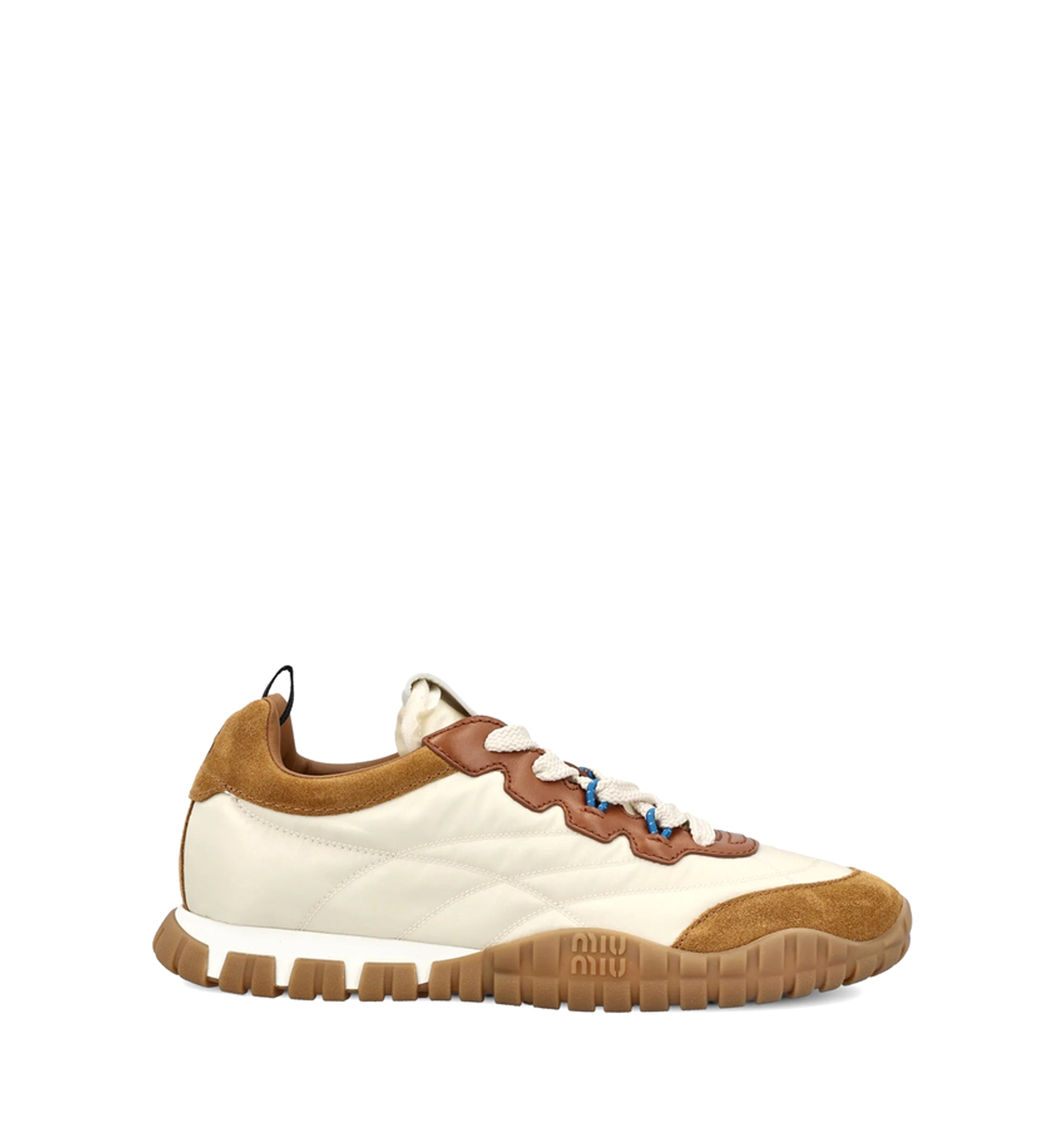 Tyre Technical Fabric and Suede Sneakers