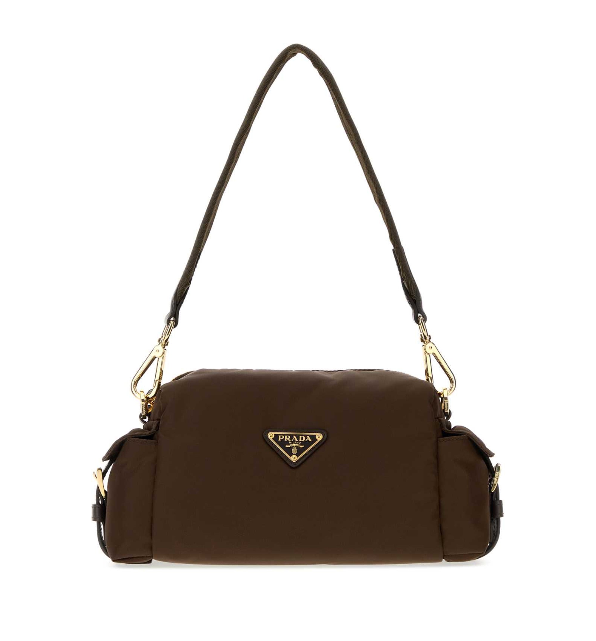 Explore small nappa leather bag