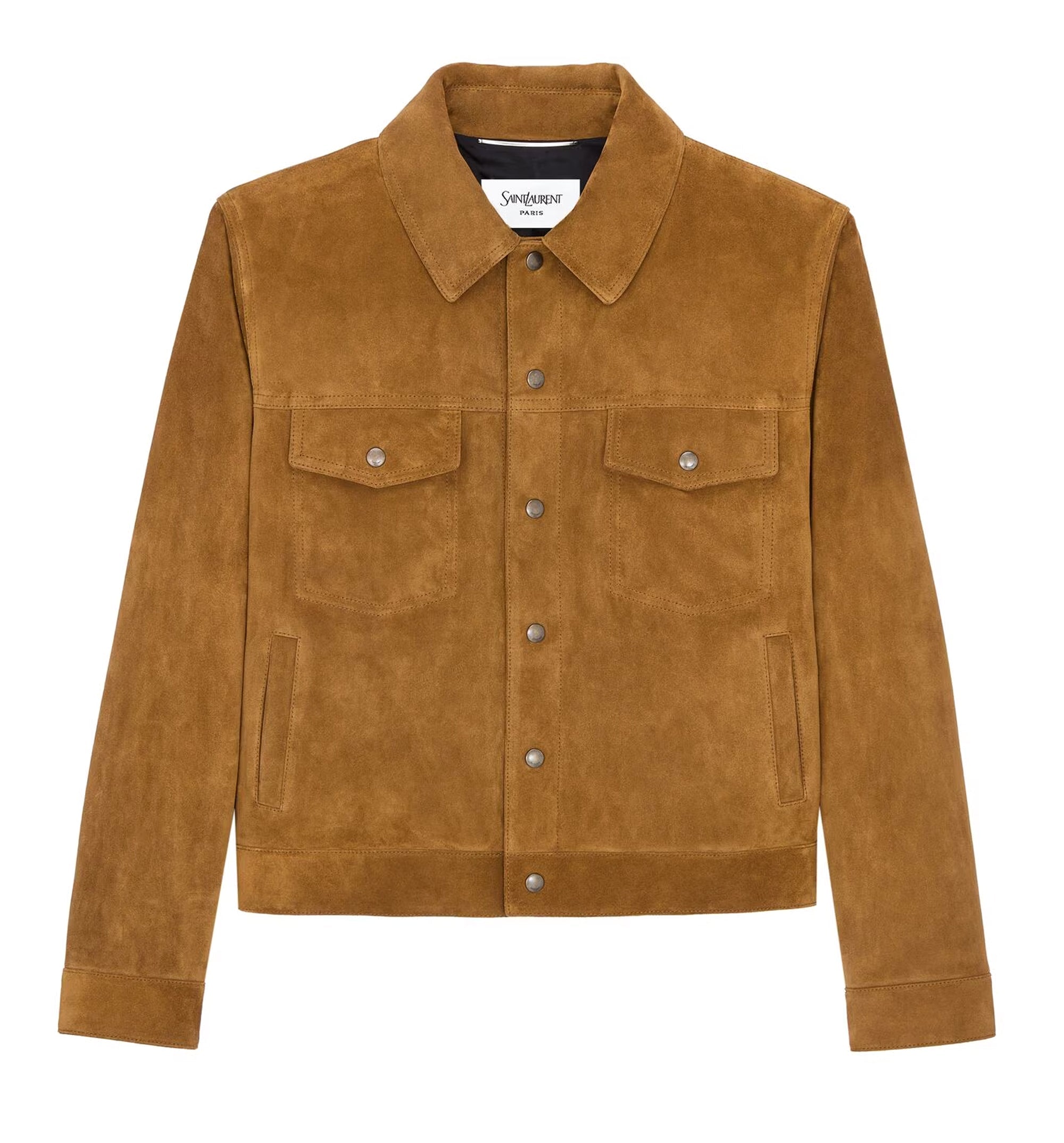 Short Jacket In Vintage Split Leather