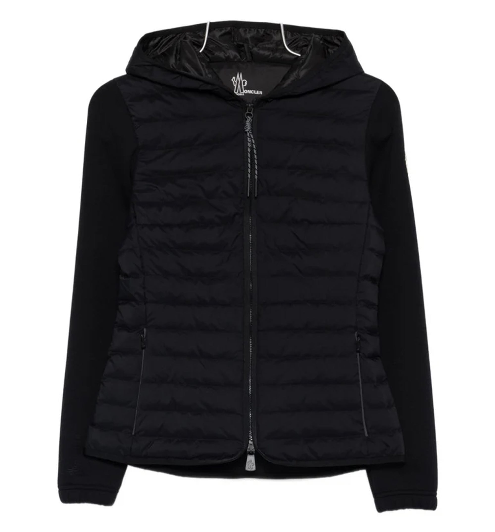 Padded Zipped Cardigan