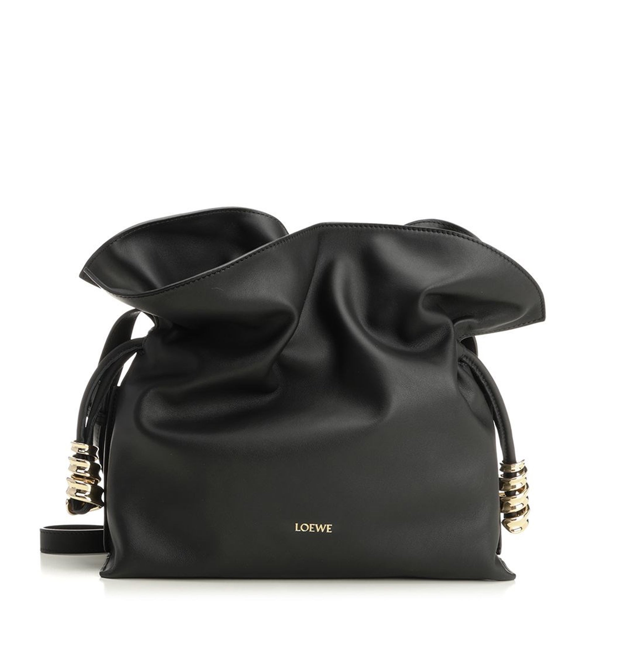 Medium Coil Flamenco Clutch In Nappa Calfskin