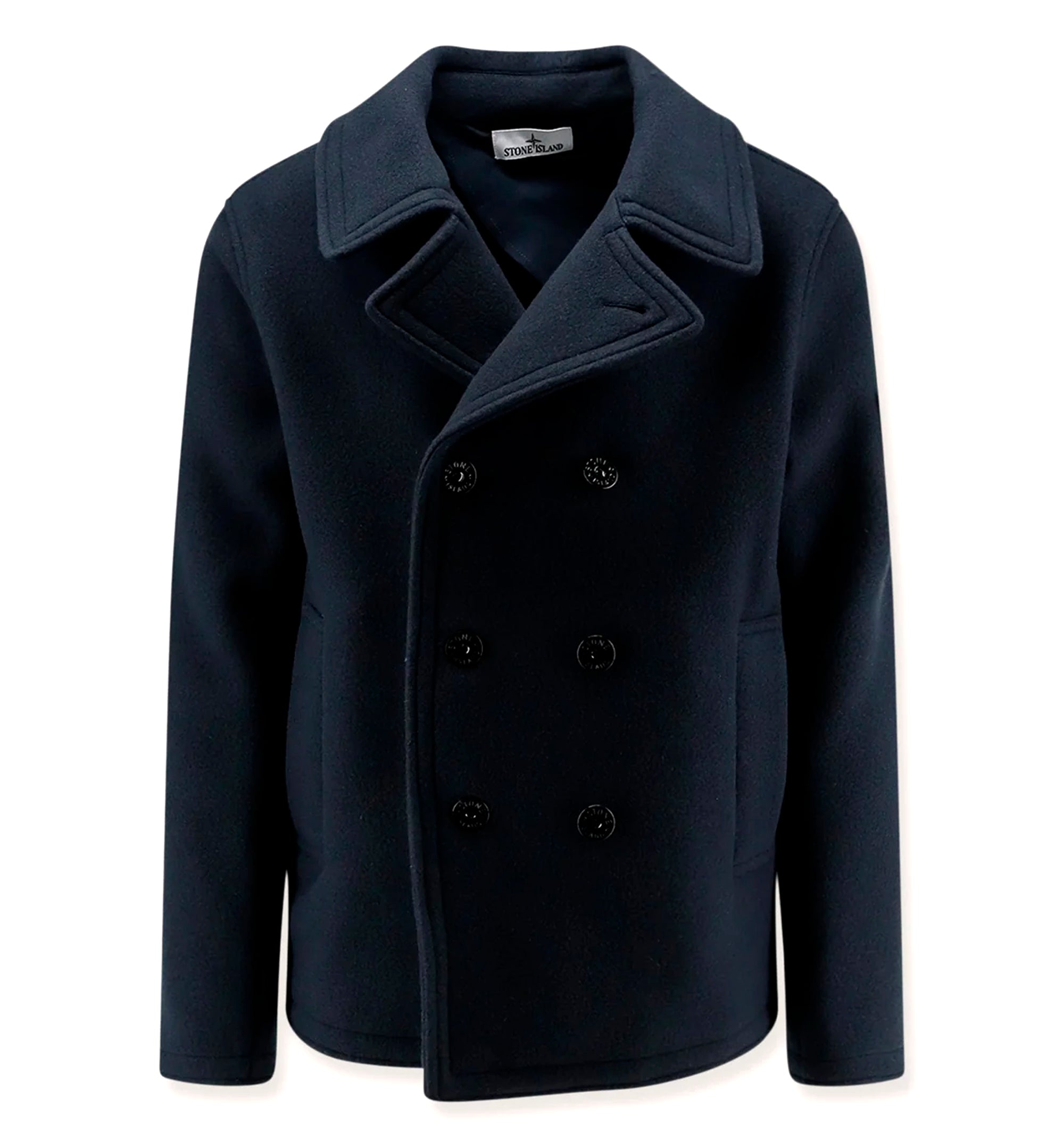 Wool blend coat