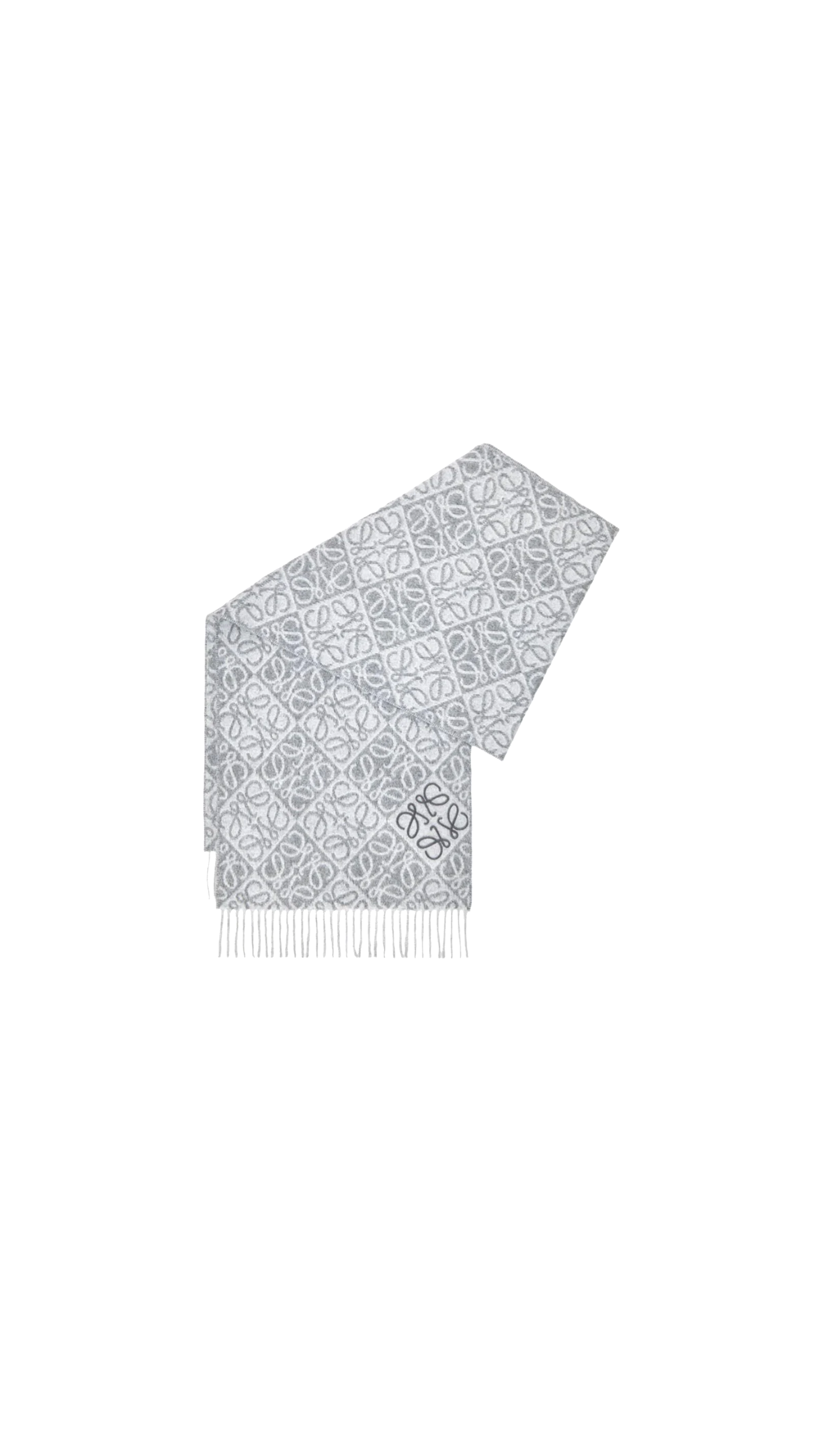 Anagram Scarf - Grey