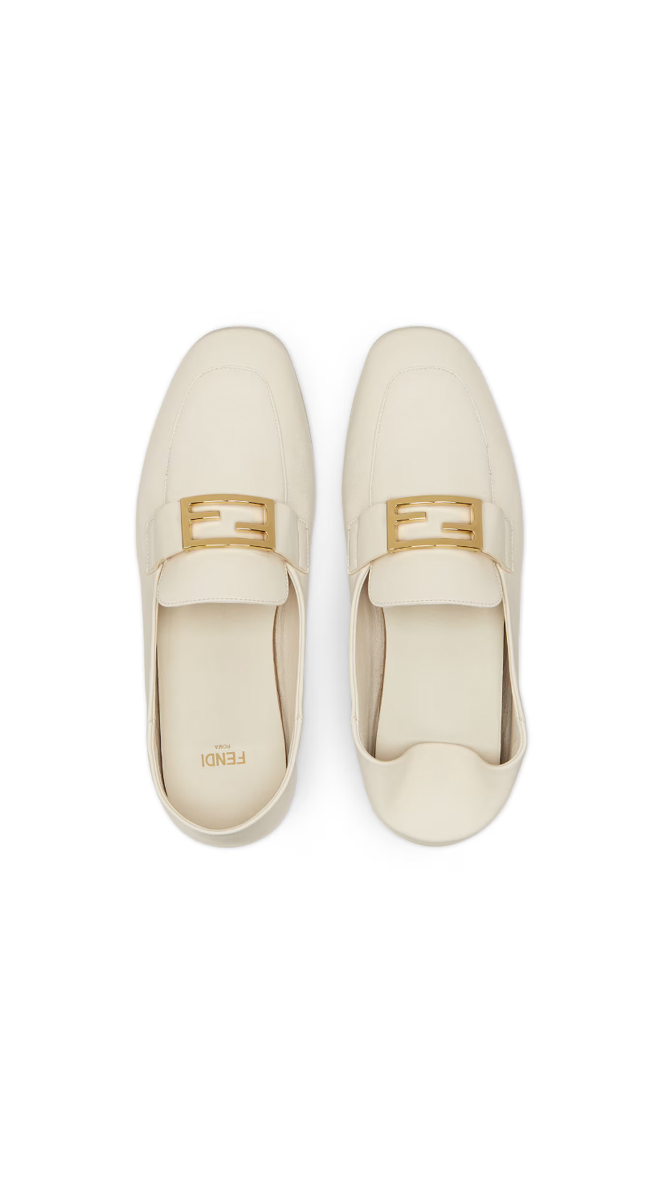 Soft Baguette Loafer - White